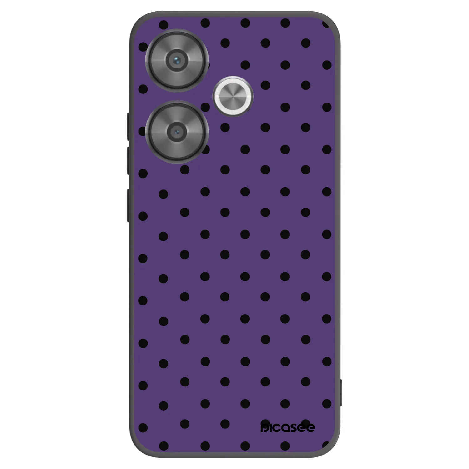 Picasee silikonový černý obal pro Xiaomi Poco F6 - Flickers 2