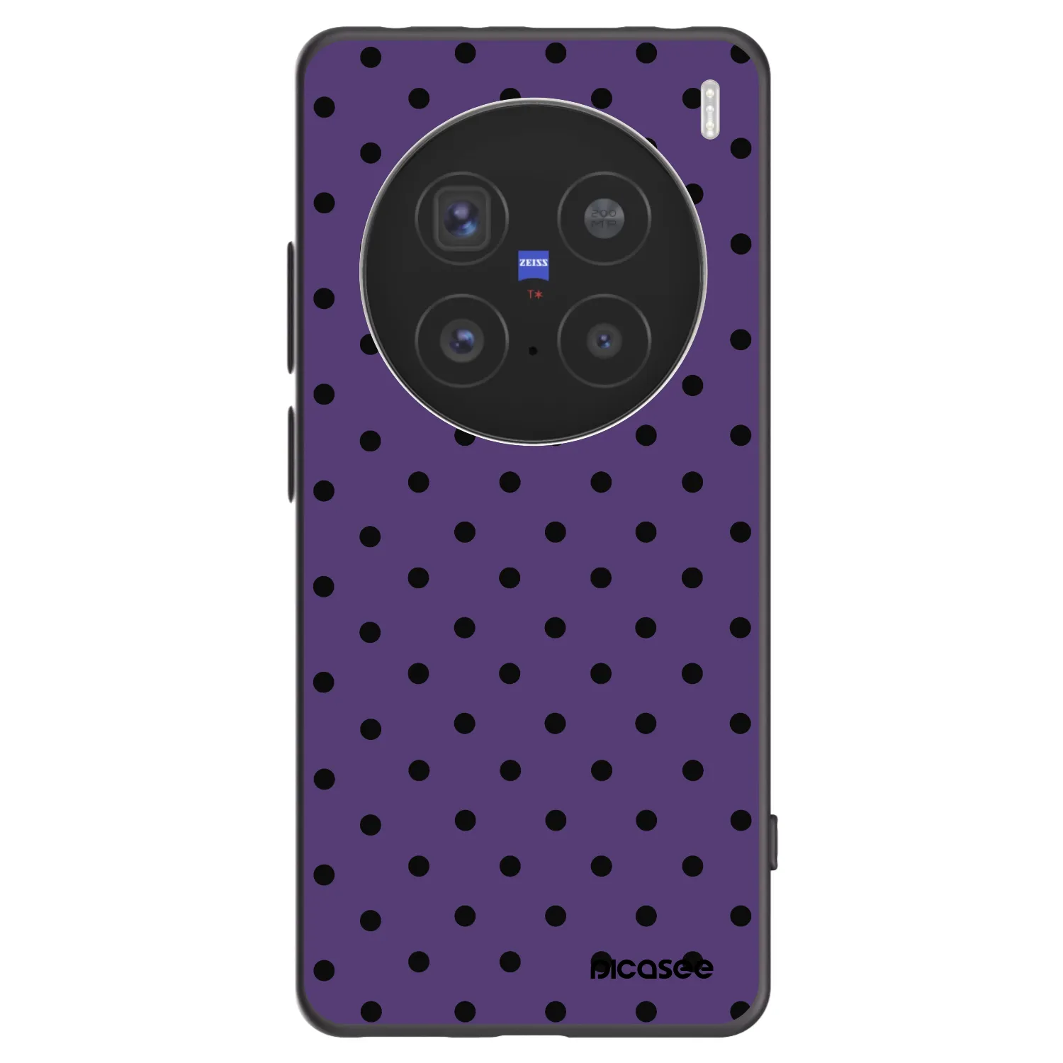Picasee silikonový černý obal pro Vivo X200 Pro - Flickers 2