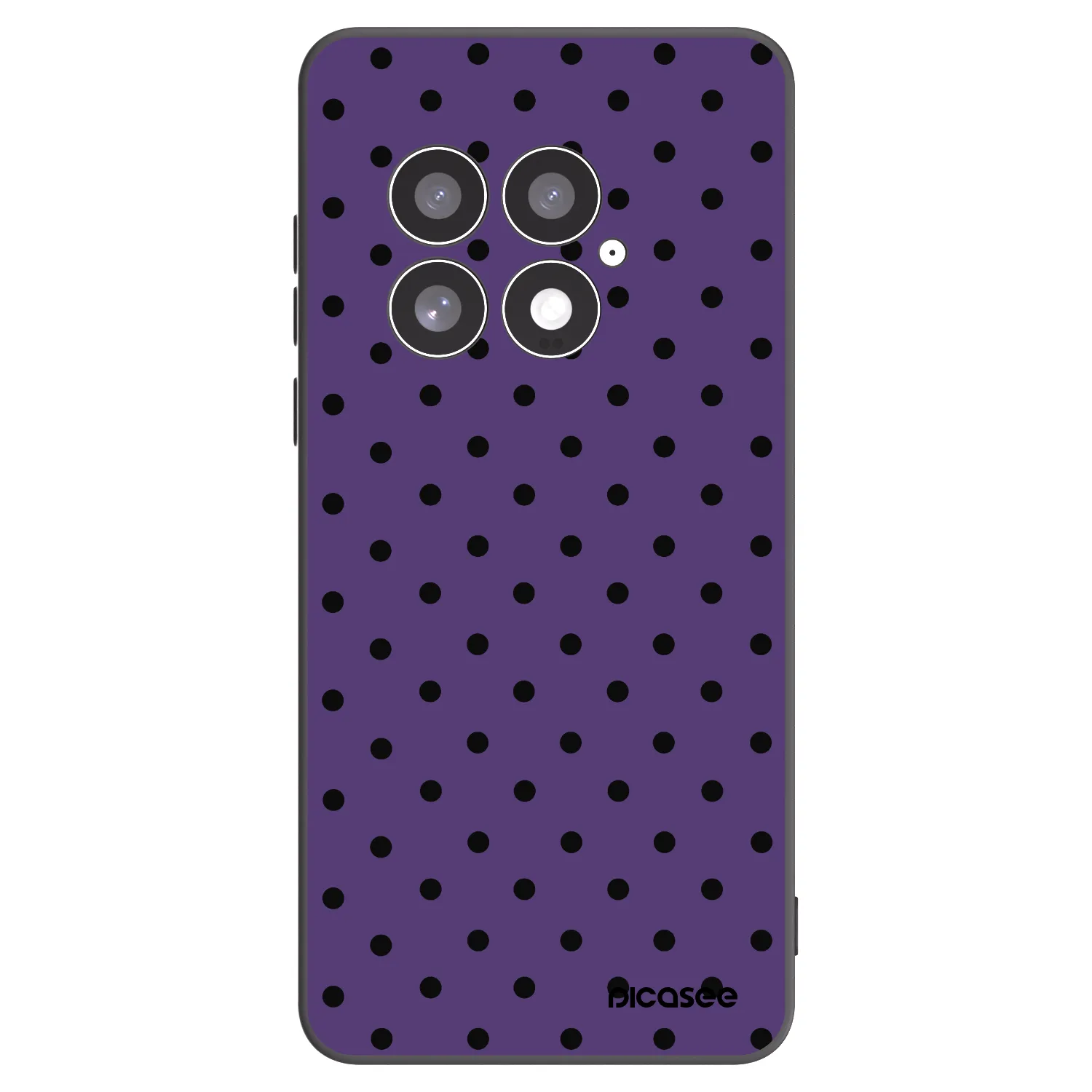 Picasee silikonový černý obal pro OnePlus 13 5G - Flickers 2