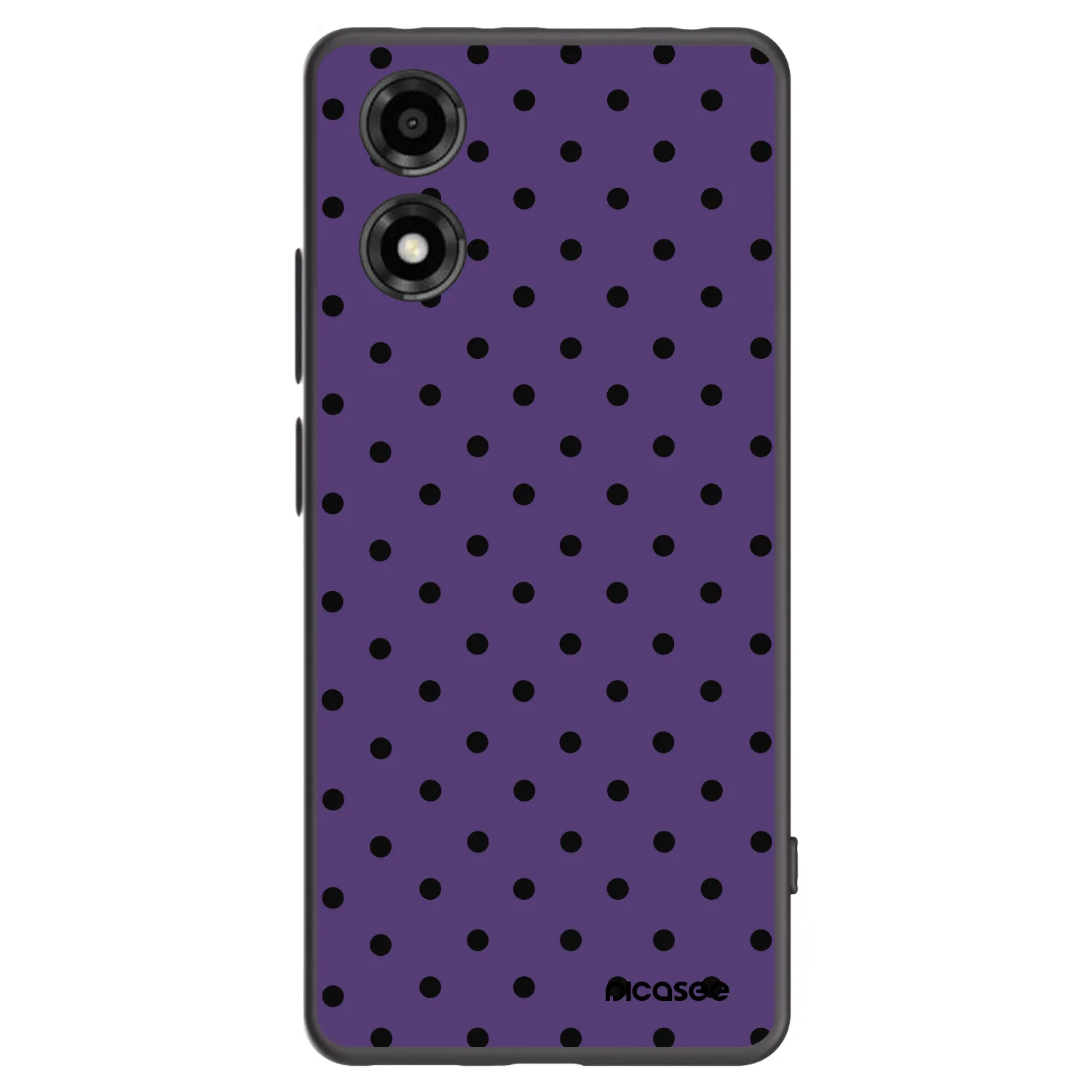 Picasee silikonový černý obal pro Motorola Moto E14 - Flickers 2