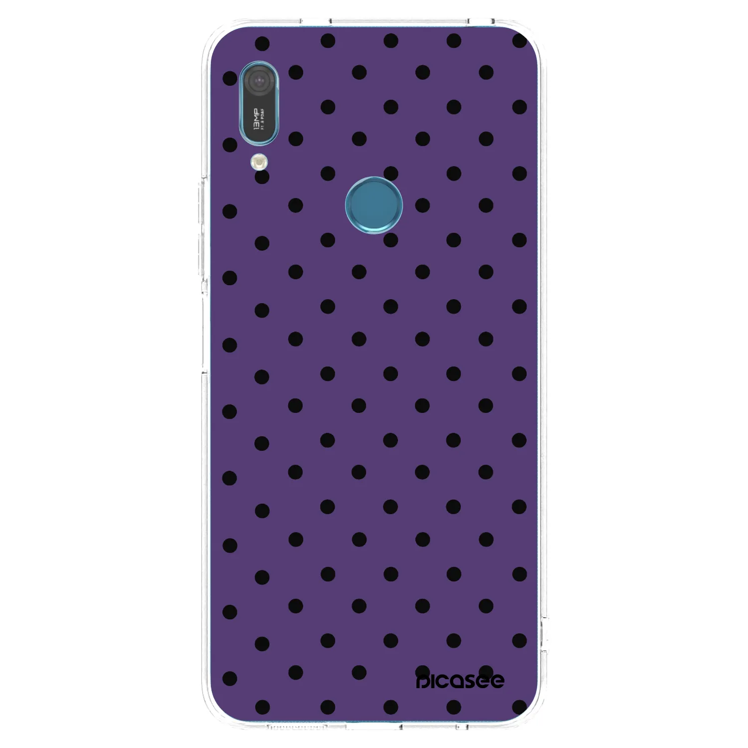 Picasee silikonový průhledný obal pro Huawei Y6 2019 - Flickers 2