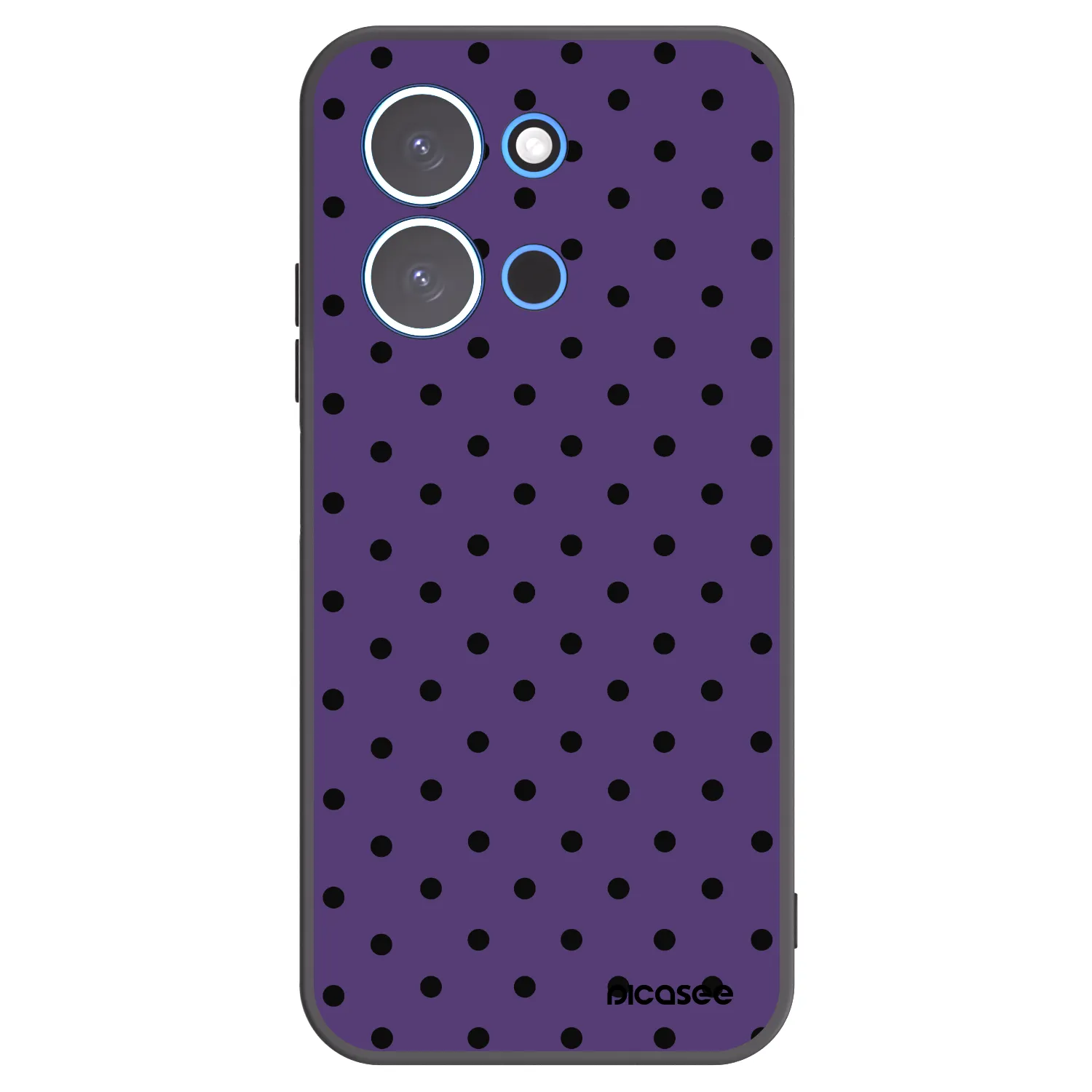 Picasee silikonový černý obal pro Xiaomi Redmi 15C 4G - Flickers 2