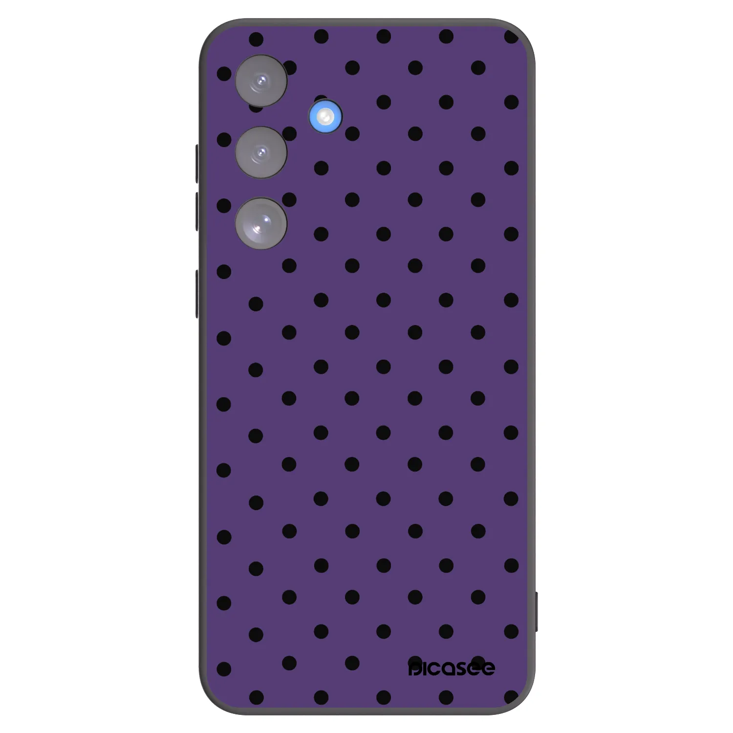 Picasee silikonový černý obal pro Samsung Galaxy S25 FE 5G - Flickers 2