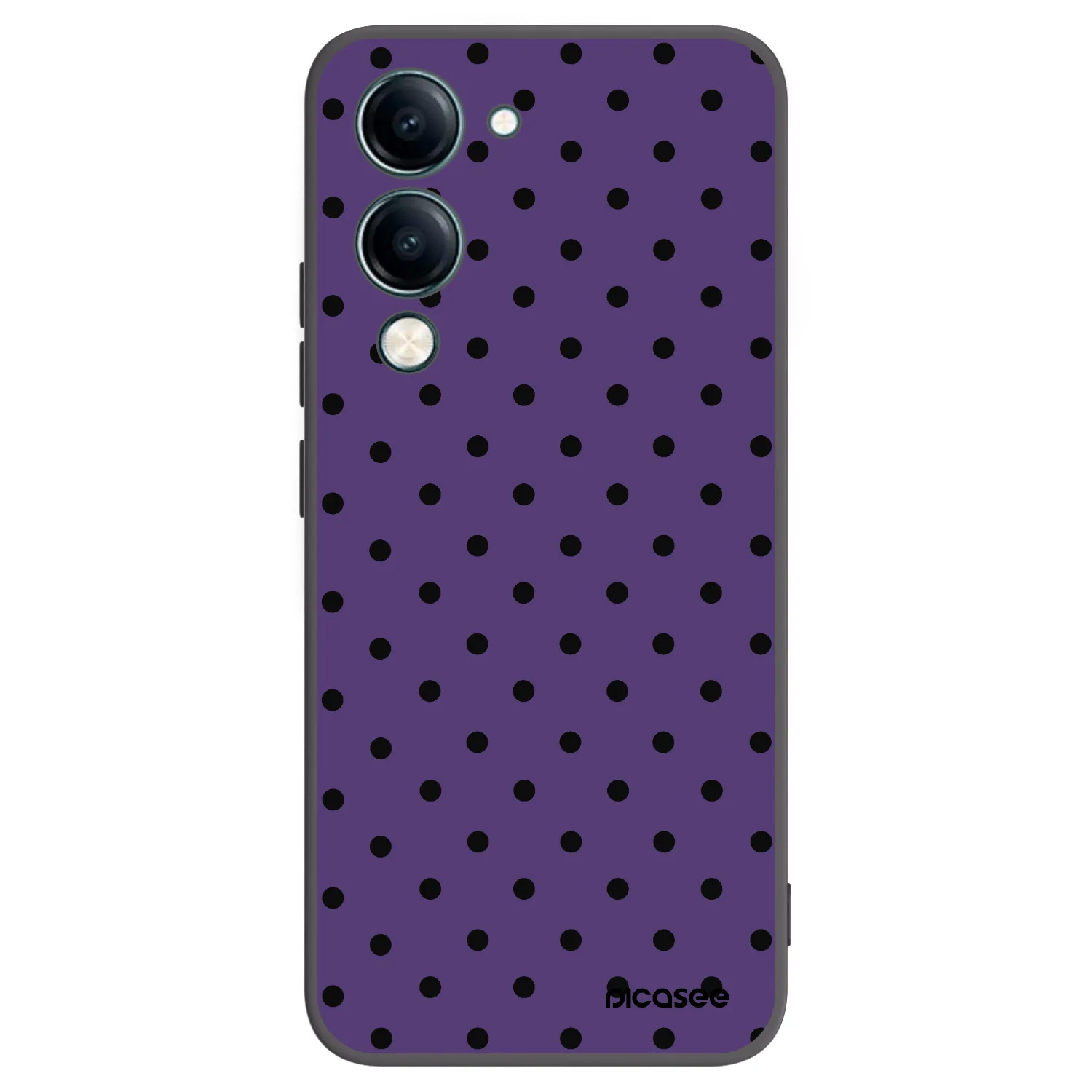 Picasee silikonový černý obal pro Vivo Y29s 5G - Flickers 2