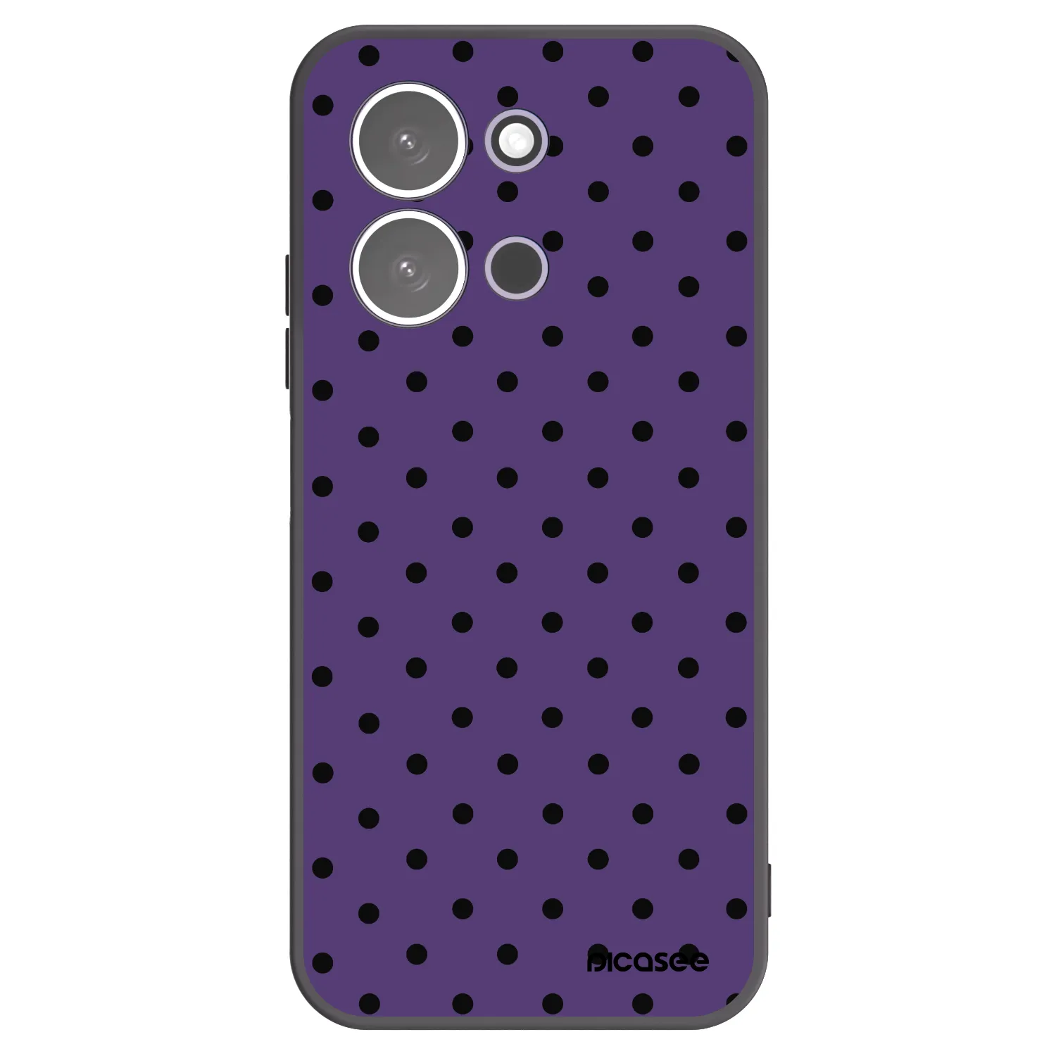 Picasee silikonový černý obal pro Xiaomi Redmi 15C 5G - Flickers 2