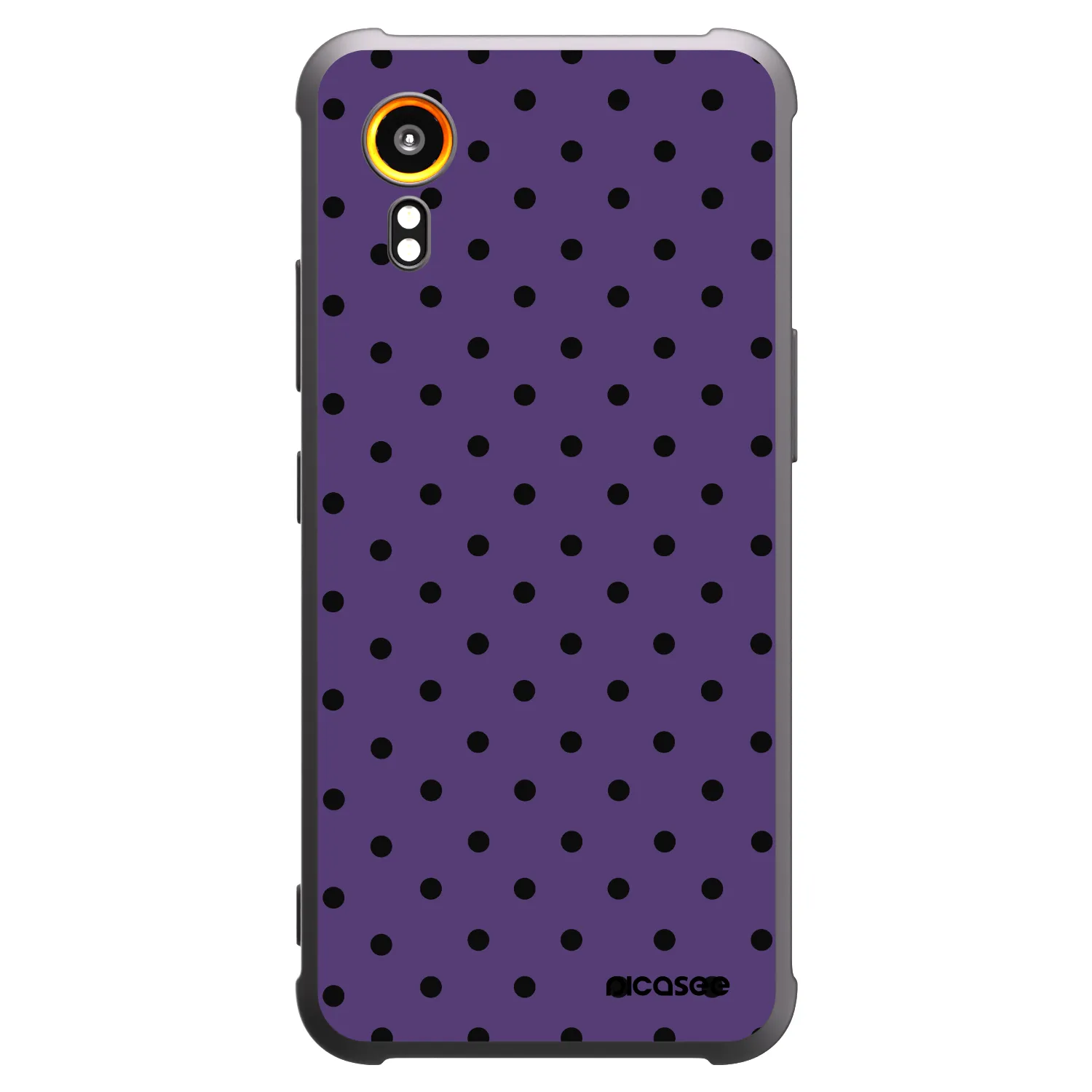 Picasee silikonový černý obal pro Samsung Galaxy XCover 7 - Flickers 2