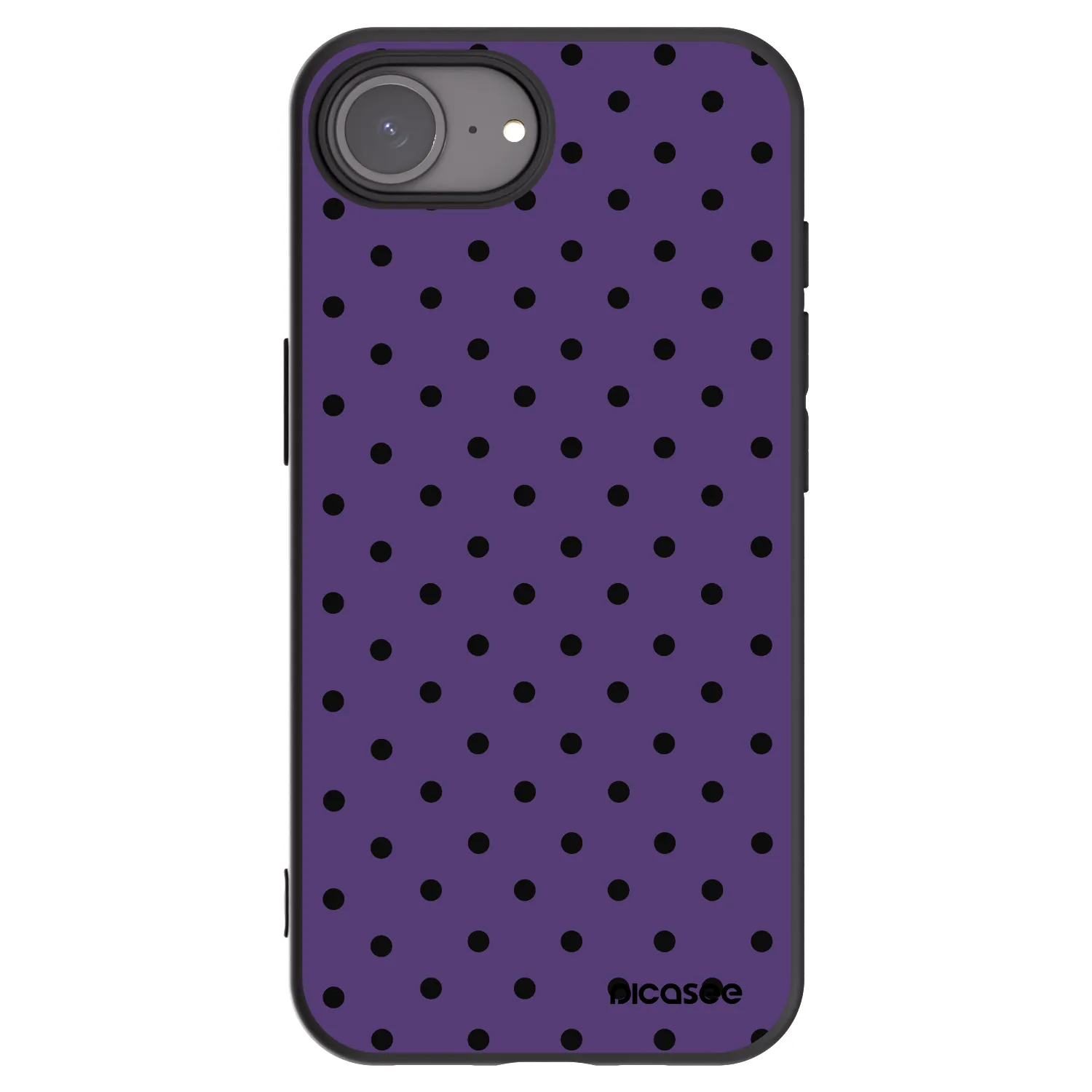 Picasee silikonový černý obal pro Apple iPhone 17e - Flickers 2