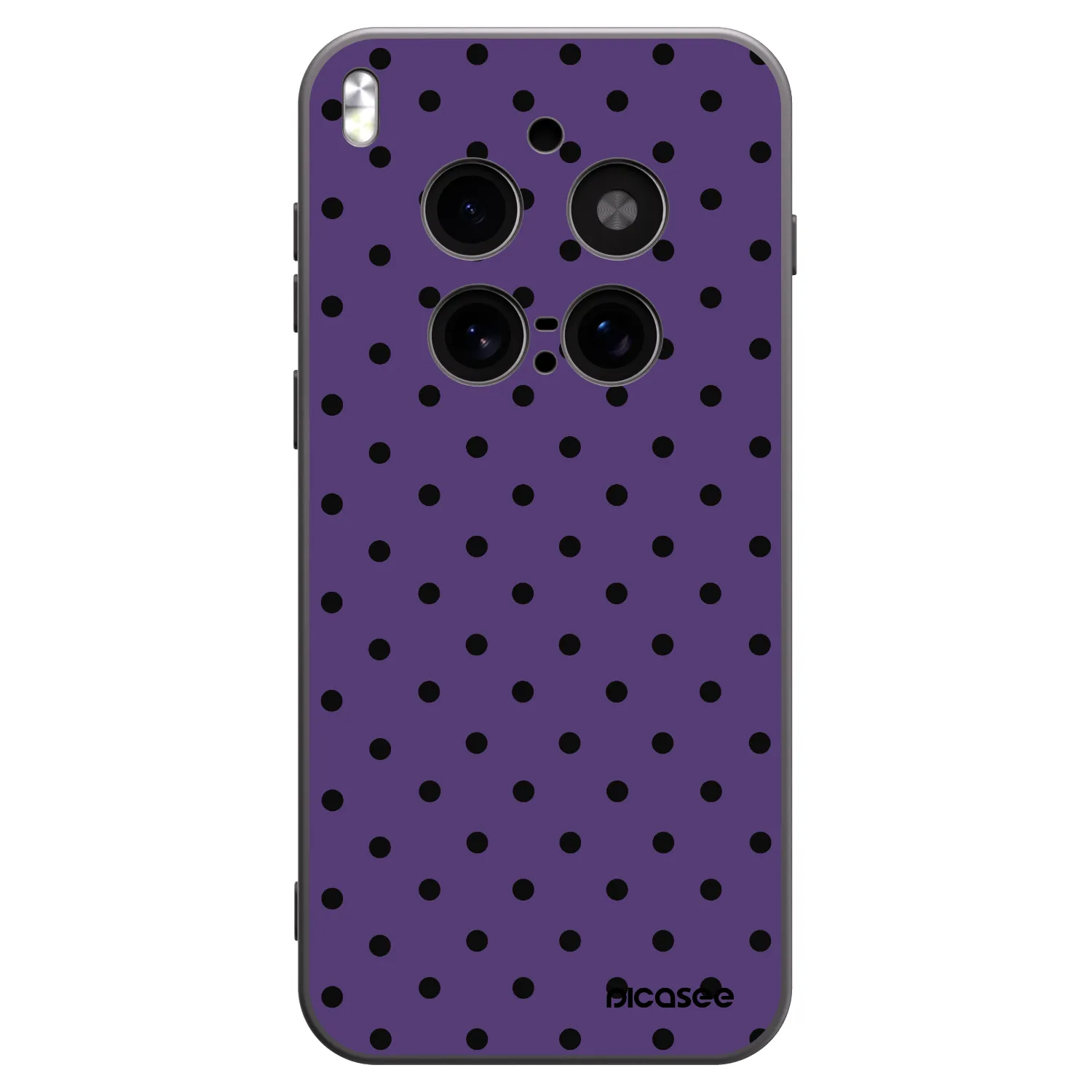 Picasee silikonový černý obal pro Vivo X300 Pro - Flickers 2