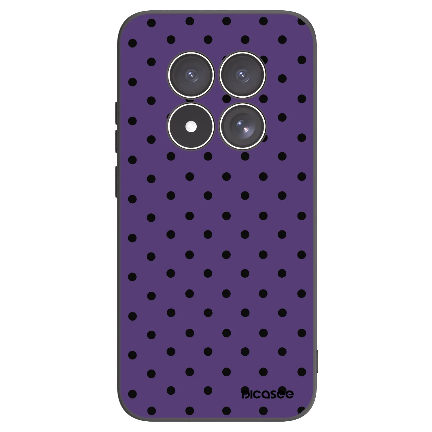 Picasee silikonový černý obal pro Xiaomi Redmi Note 15 Pro 5G - Flickers 2