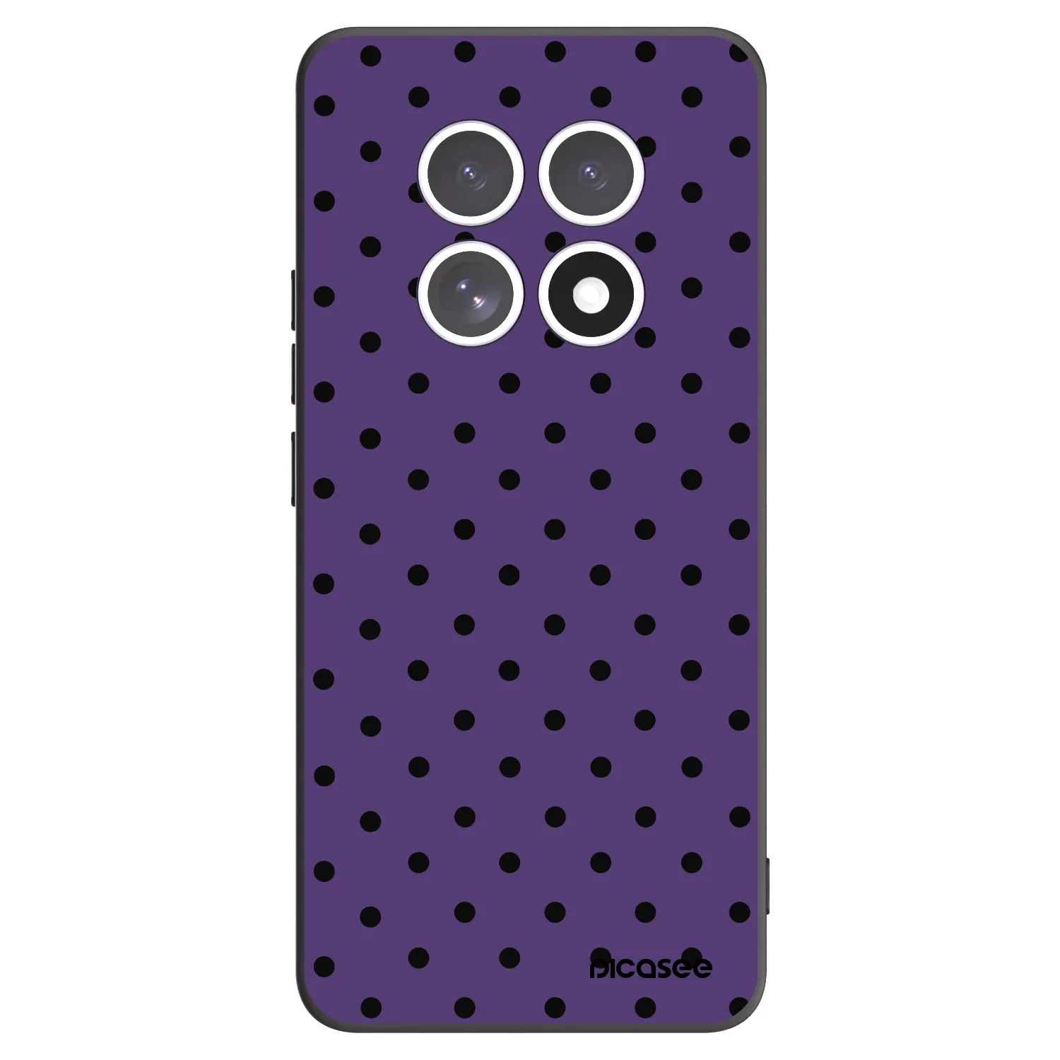Picasee silikonový černý obal pro Xiaomi Redmi Note 15 5G - Flickers 2
