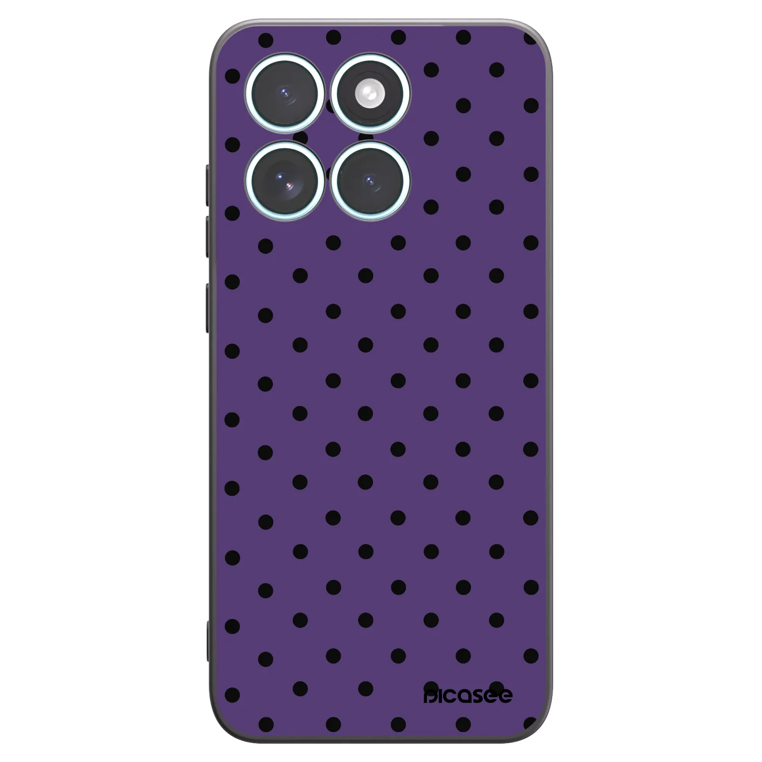 Picasee silikonový černý obal pro Motorola Edge 70 Fusion - Flickers 2