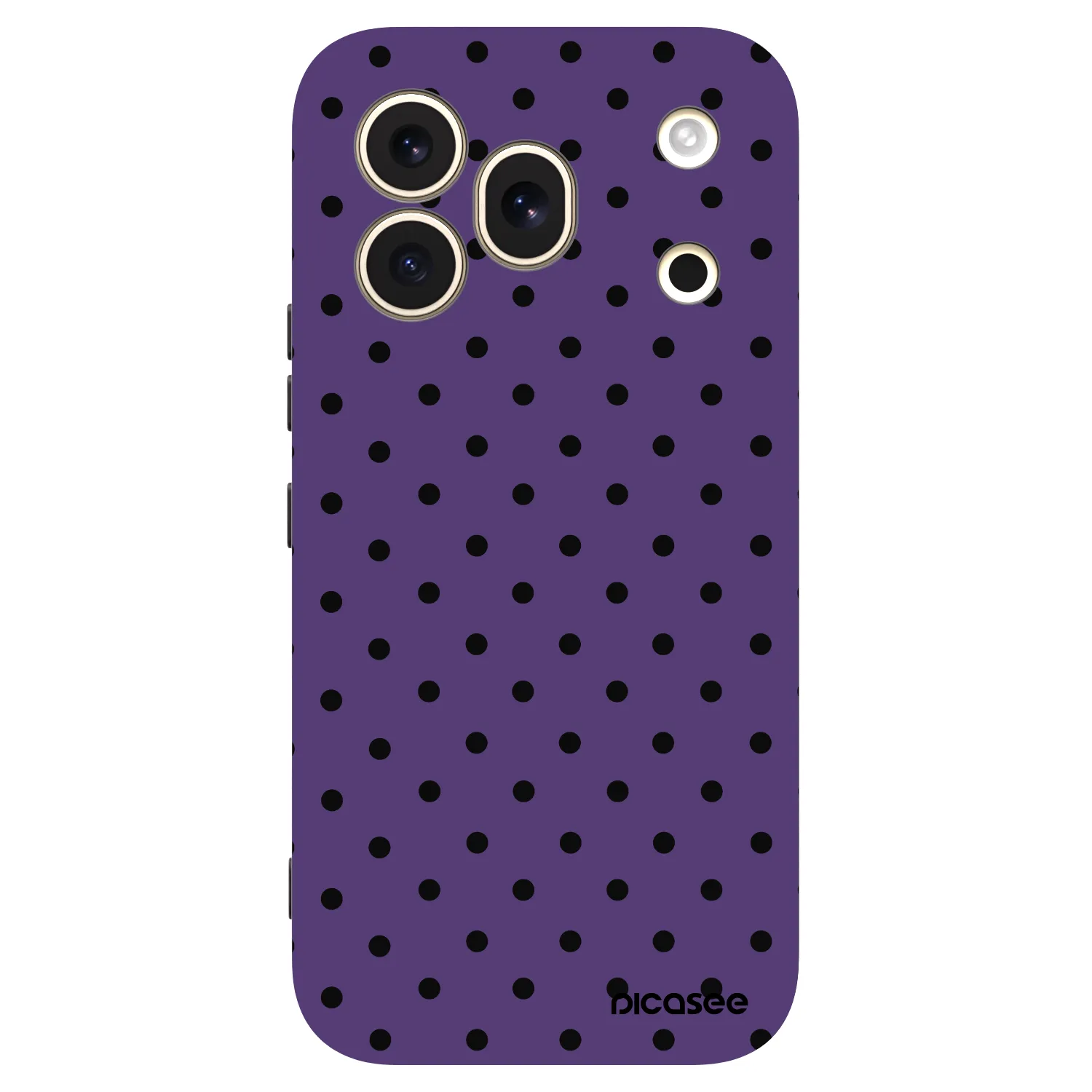 Picasee silikonový černý obal pro Honor 600 Pro - Flickers 2