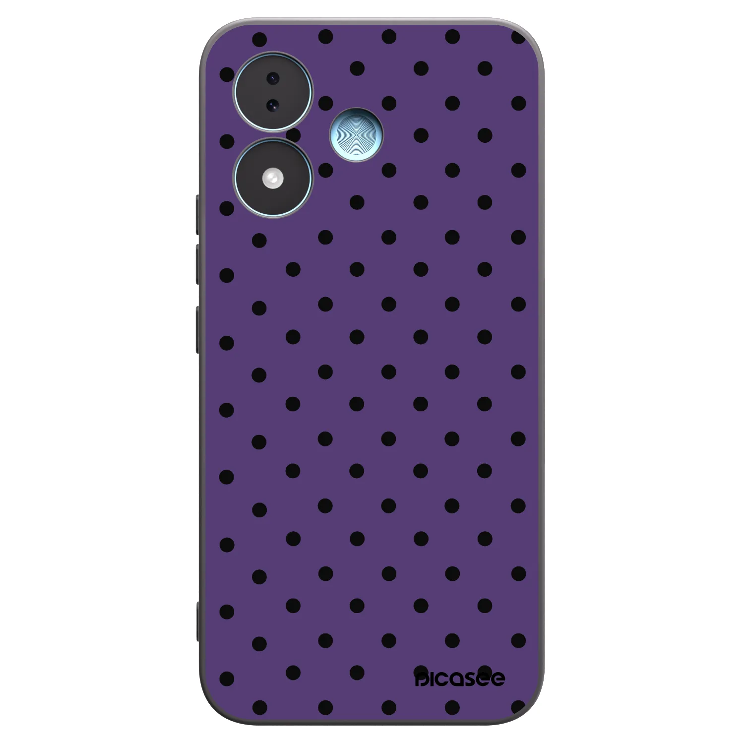 Picasee silikonový černý obal pro Xiaomi Redmi Note 17 5G - Flickers 2