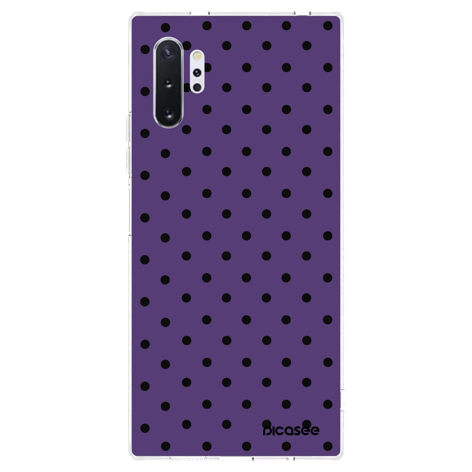 Picasee silikonový průhledný obal pro Samsung Galaxy Note 10+ N975F - Flickers 2