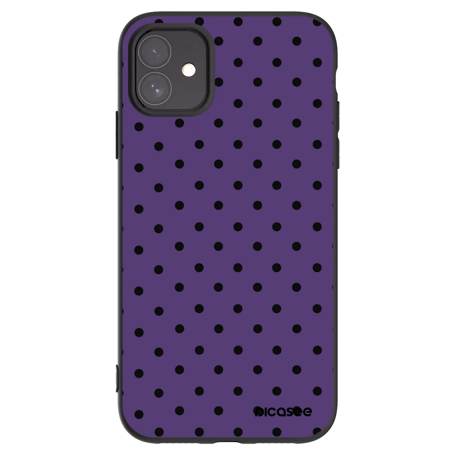 Picasee silikonový černý obal pro Apple iPhone 11 - Flickers 2