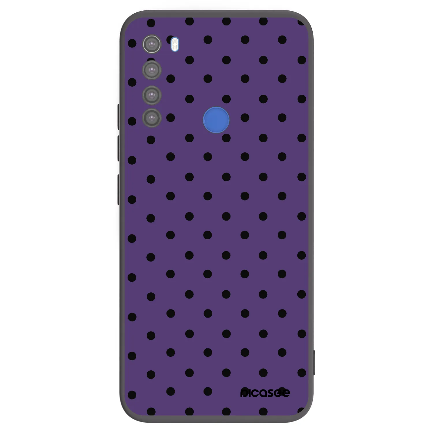 Picasee silikonový černý obal pro Xiaomi Redmi Note 8T - Flickers 2