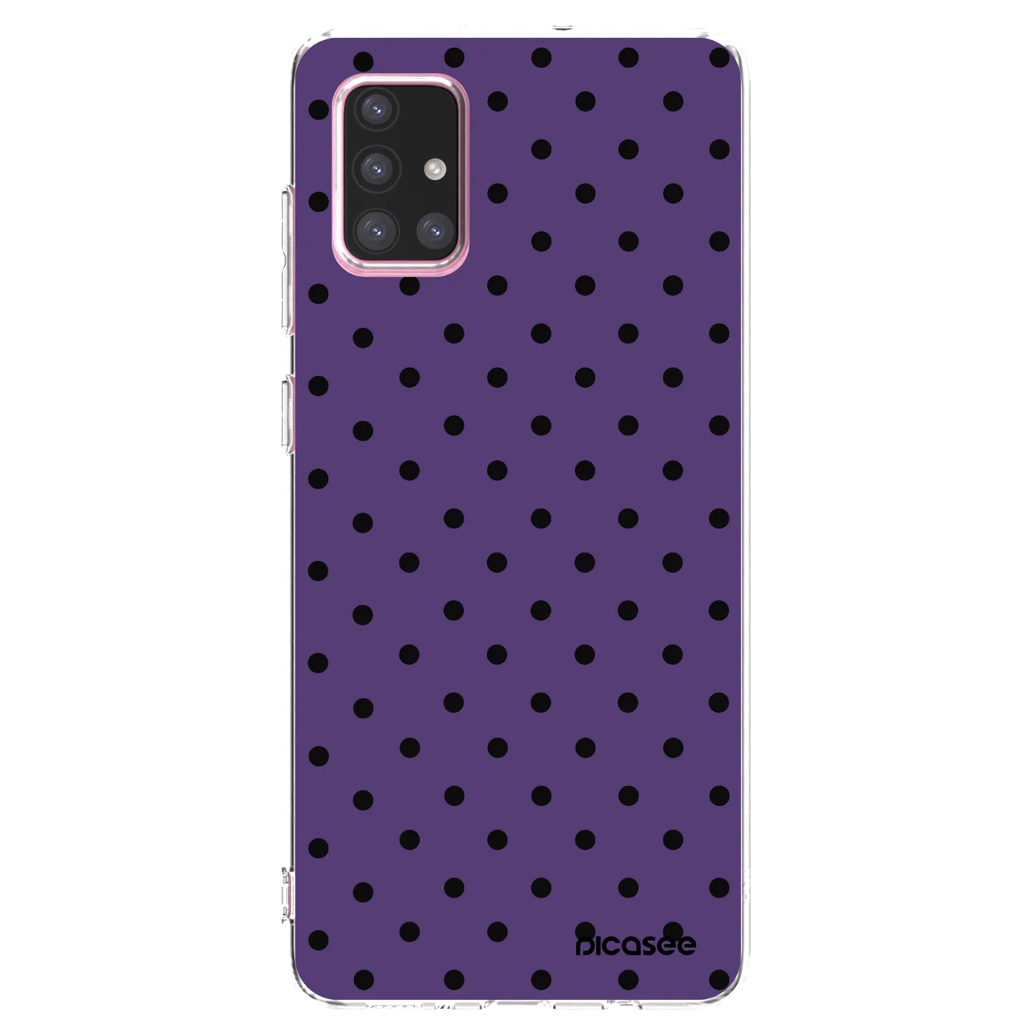 Picasee silikonový průhledný obal pro Samsung Galaxy A71 A715F - Flickers 2