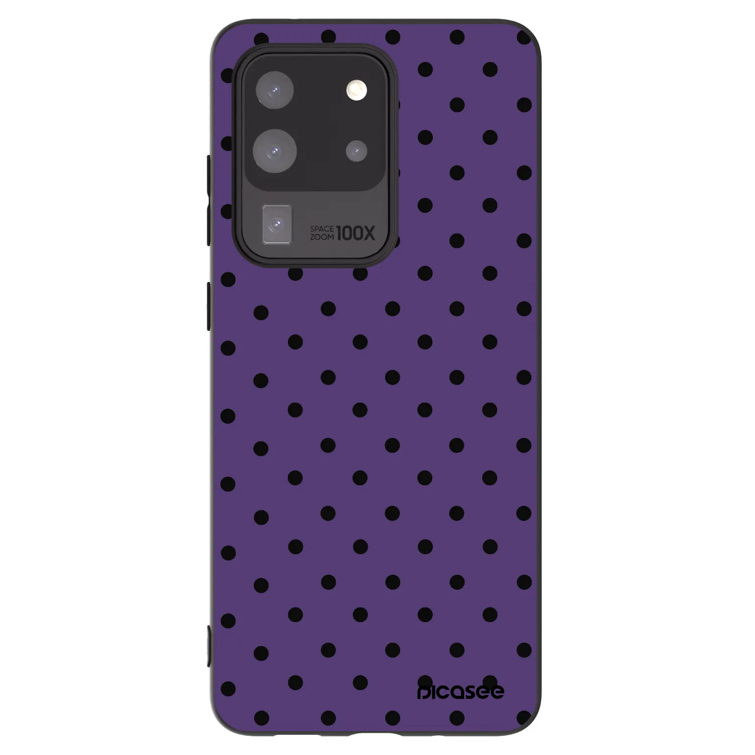 Picasee silikonový černý obal pro Samsung Galaxy S20 Ultra 5G G988F - Flickers 2