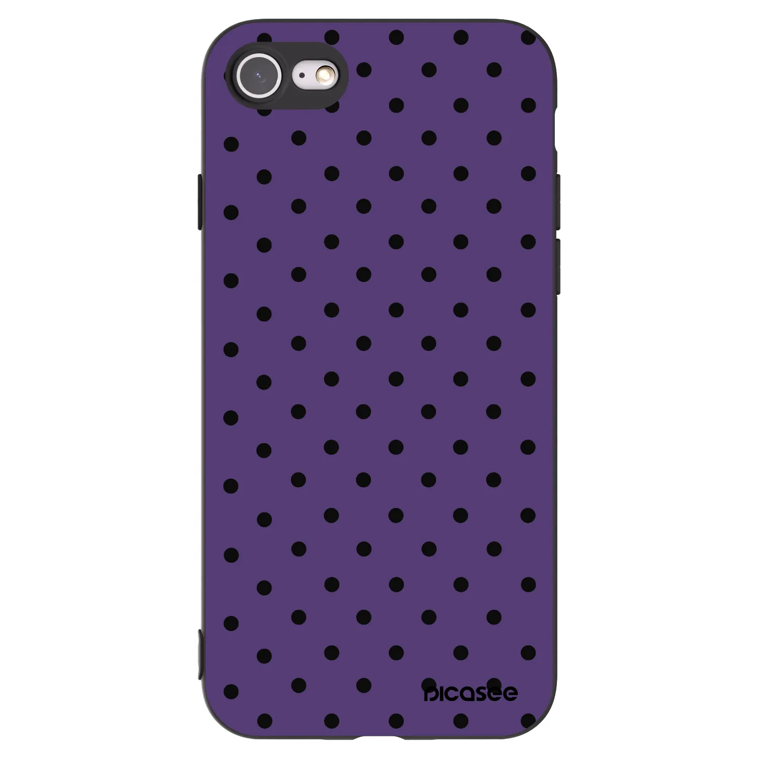 Picasee silikonový černý obal pro Apple iPhone SE 2020 - Flickers 2