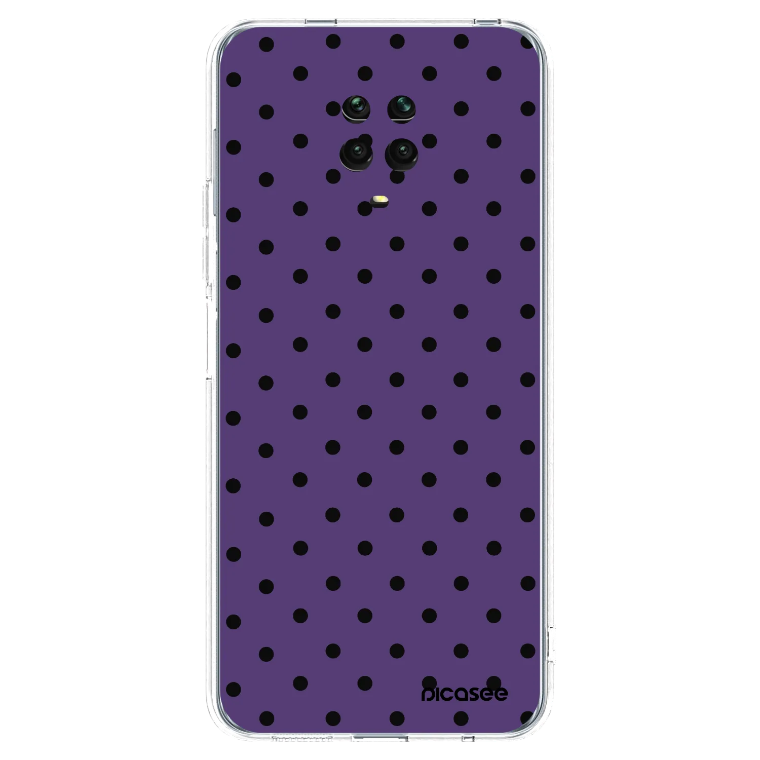 Picasee silikonový průhledný obal pro Xiaomi Redmi Note 9 Pro - Flickers 2