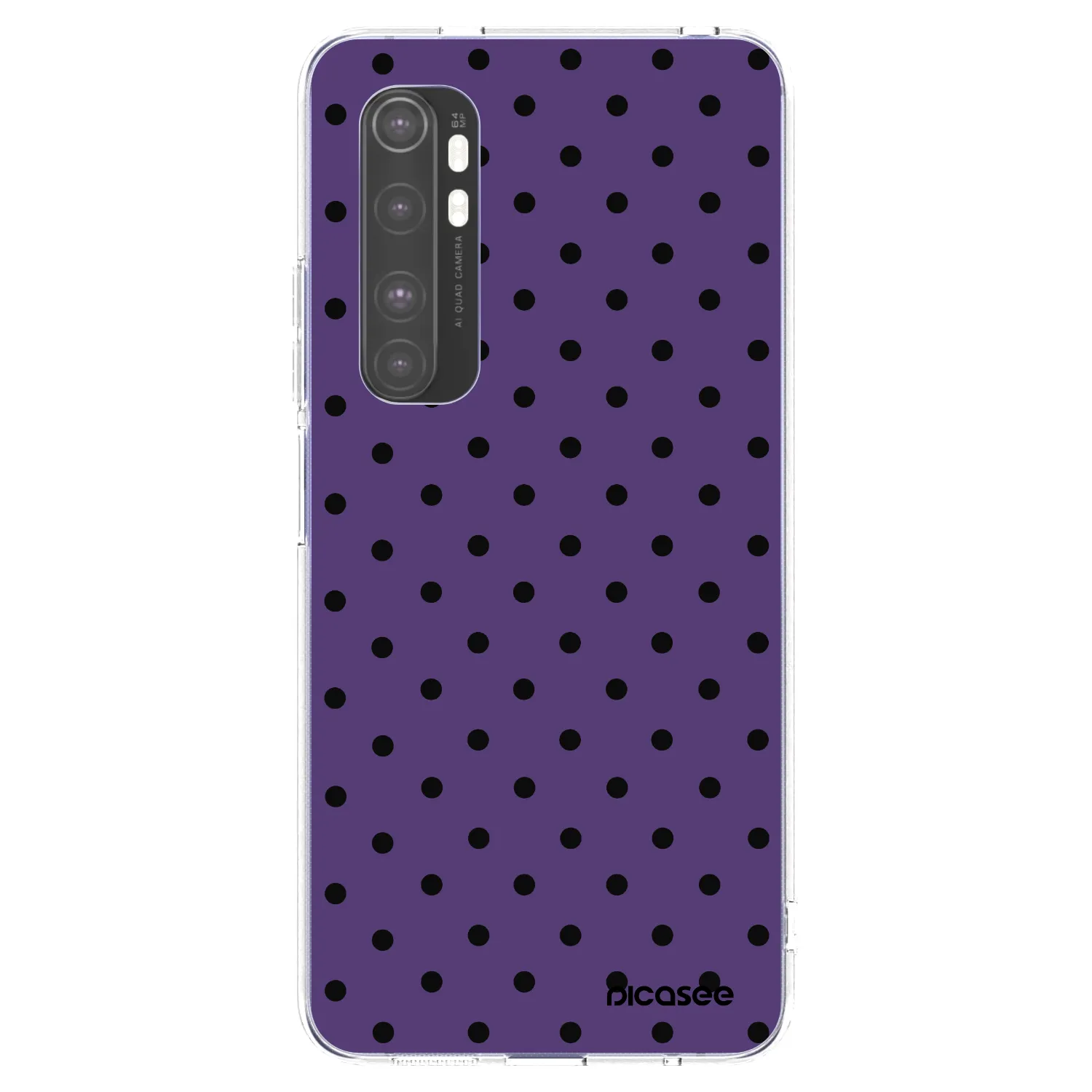 Picasee silikonový průhledný obal pro Xiaomi Mi Note 10 Lite - Flickers 2