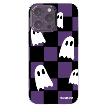 Picasee silikonový průhledný obal pro Apple iPhone 14 Pro Max - Ghosts