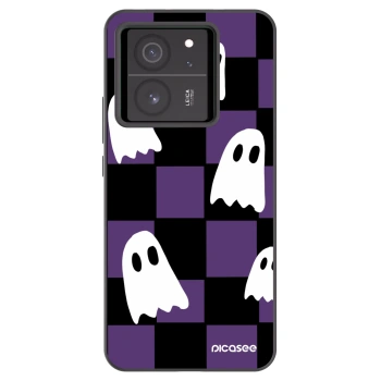 Picasee silikonový černý obal pro Xiaomi 13T Pro - Ghosts