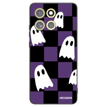 Picasee silikonový černý obal pro Motorola Moto G86 5G - Ghosts