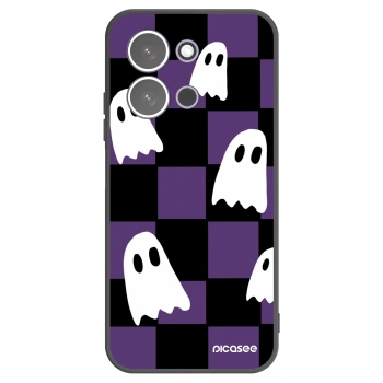 Picasee silikonový černý obal pro Xiaomi Redmi 15C 5G - Ghosts
