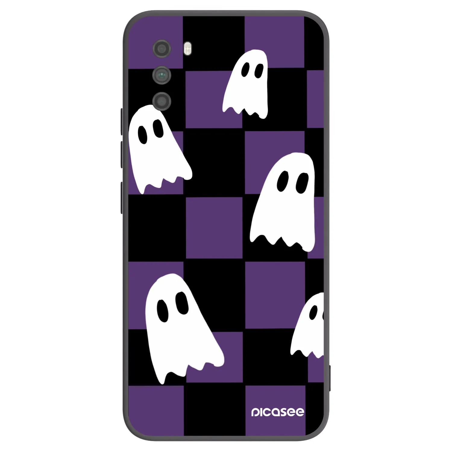Picasee silikonový černý obal pro Xiaomi Poco M3 - Ghosts
