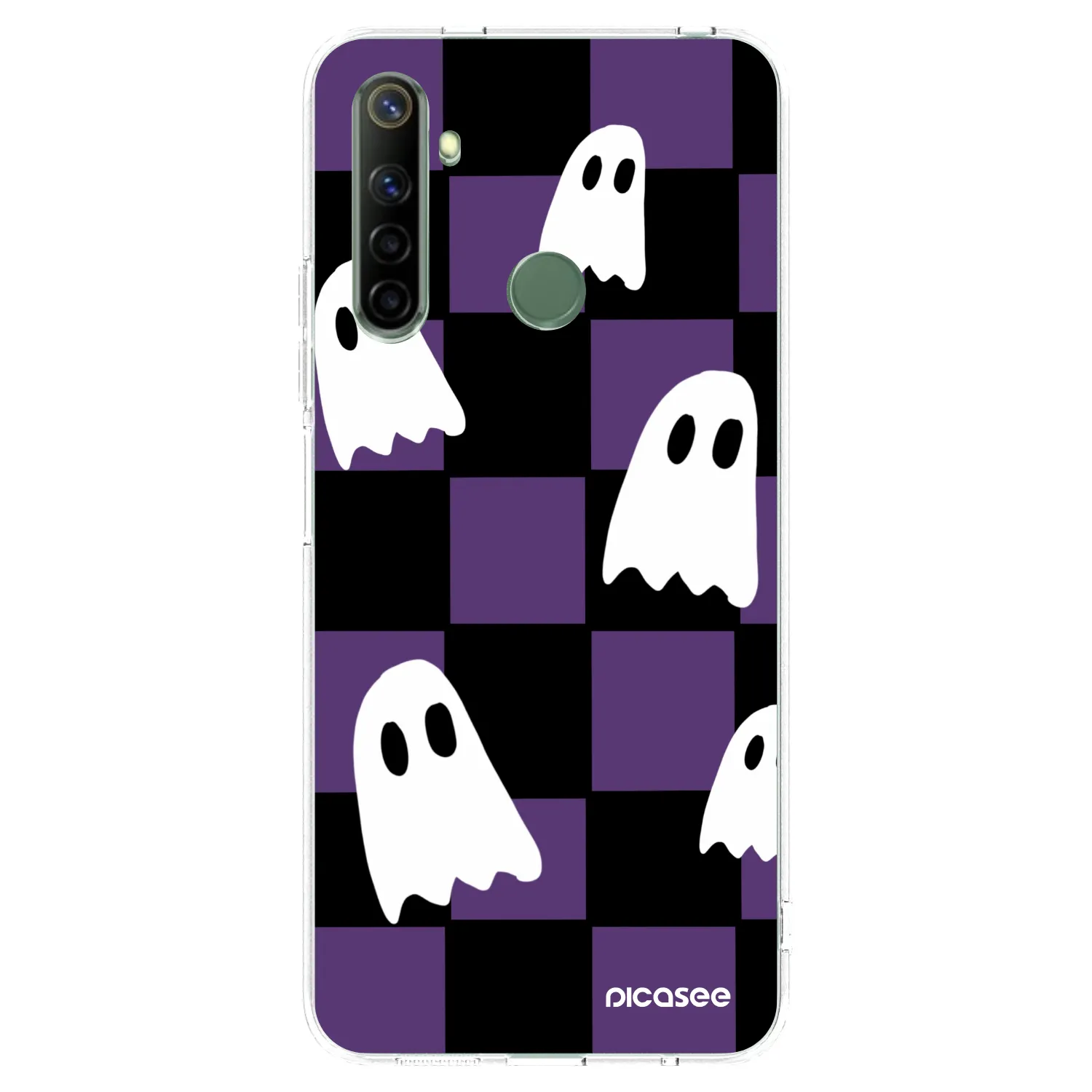 Picasee silikonový průhledný obal pro Realme 6i - Ghosts