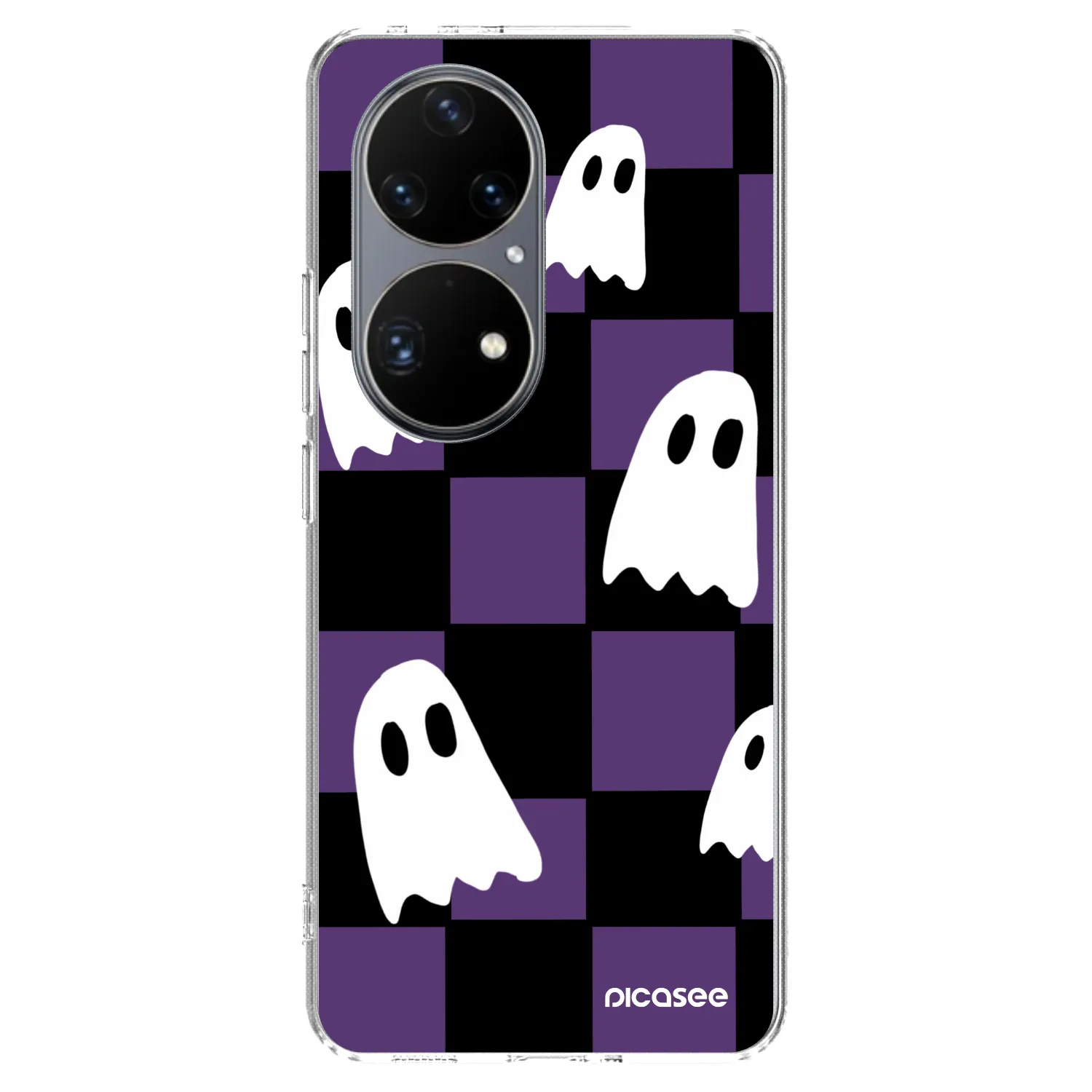 Picasee silikonový průhledný obal pro Huawei P50 - Ghosts