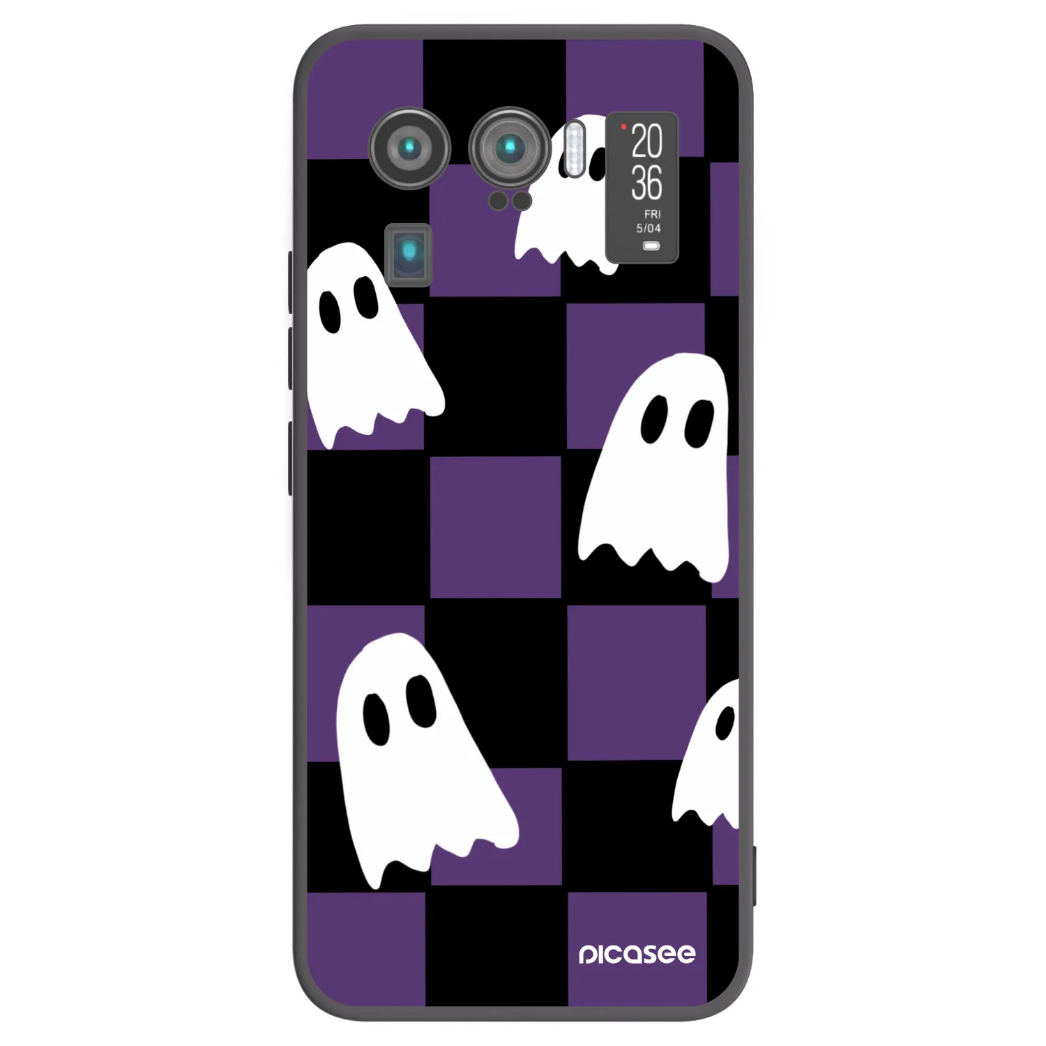 Picasee silikonový černý obal pro Xiaomi Mi 11 Ultra - Ghosts