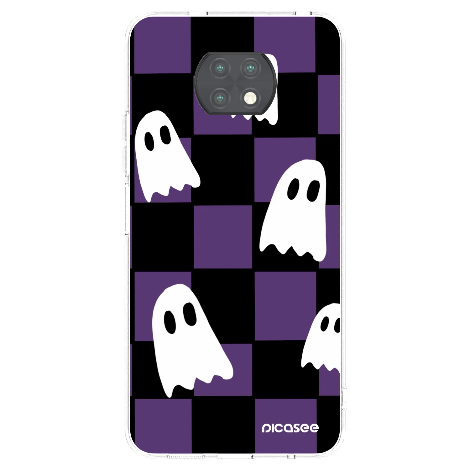 Picasee silikonový průhledný obal pro Xiaomi Redmi Note 9T - Ghosts