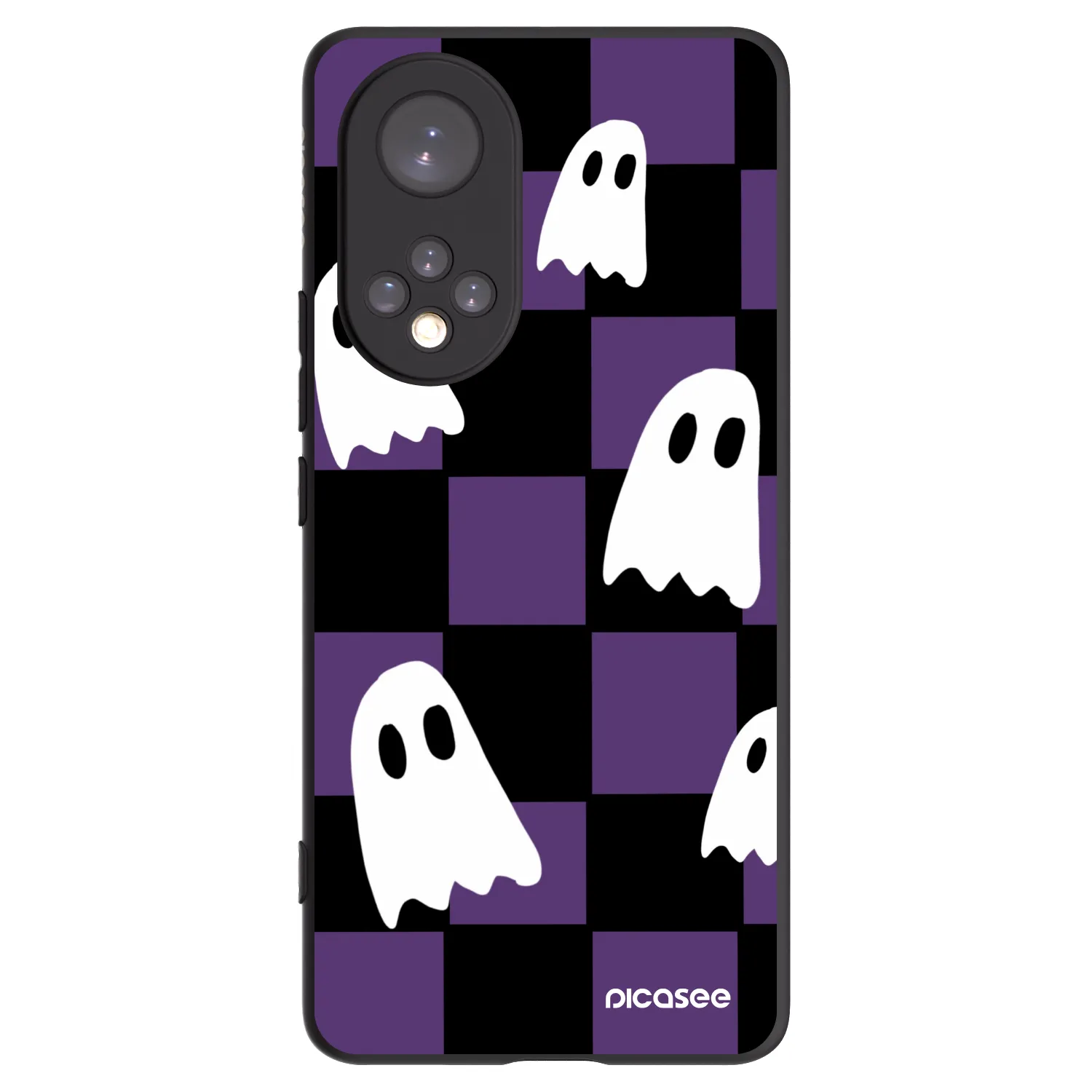 Picasee silikonový černý obal pro Huawei Nova 9 - Ghosts