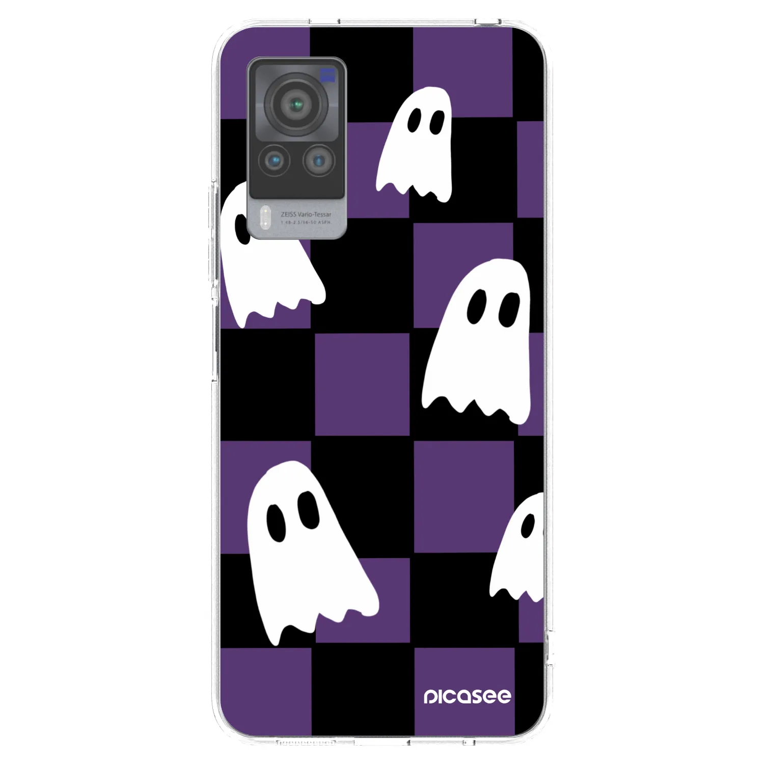 Picasee silikonový průhledný obal pro Vivo X60 Pro 5G - Ghosts