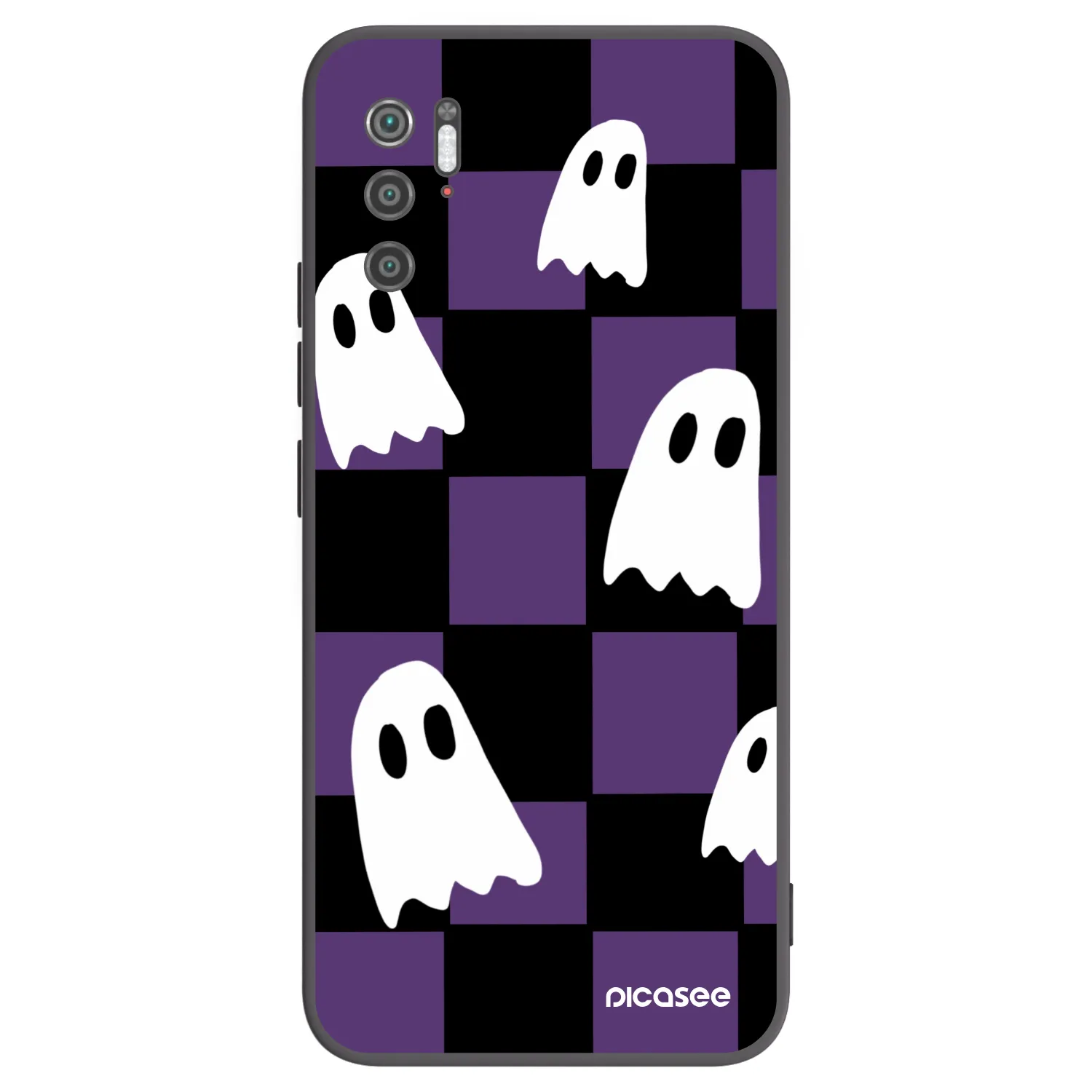 Picasee silikonový černý obal pro Xiaomi Poco M3 Pro 5G - Ghosts