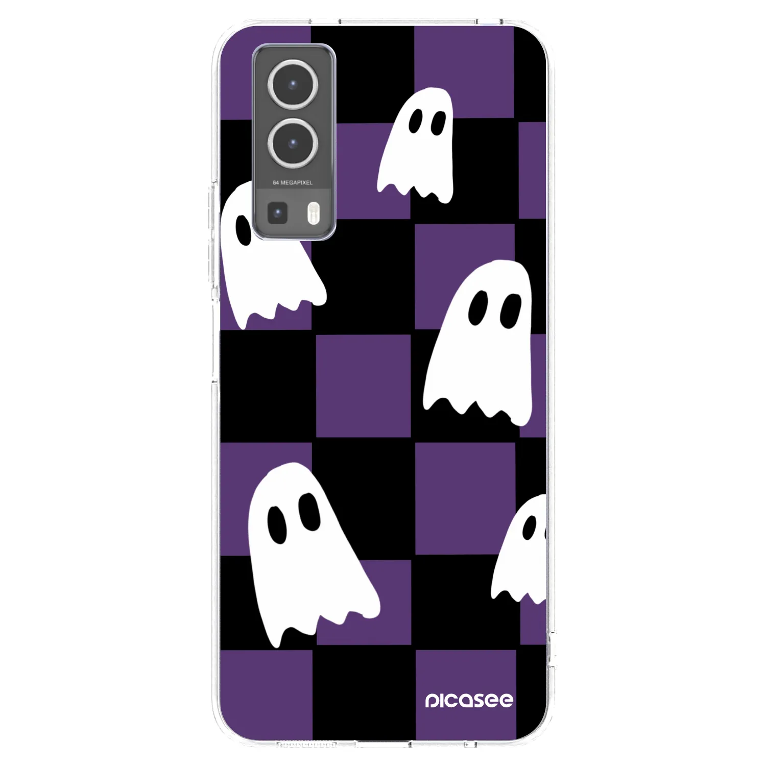 Picasee silikonový průhledný obal pro Vivo Y72 5G - Ghosts