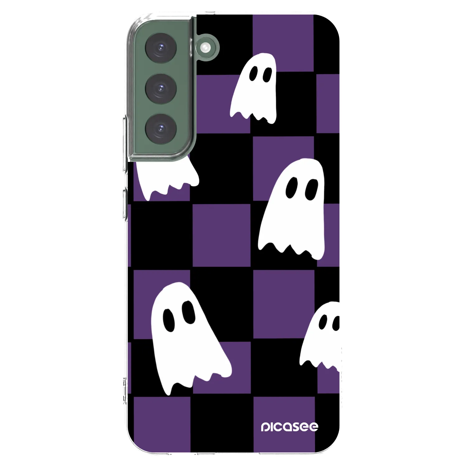 Picasee silikonový průhledný obal pro Samsung Galaxy S22+ 5G - Ghosts