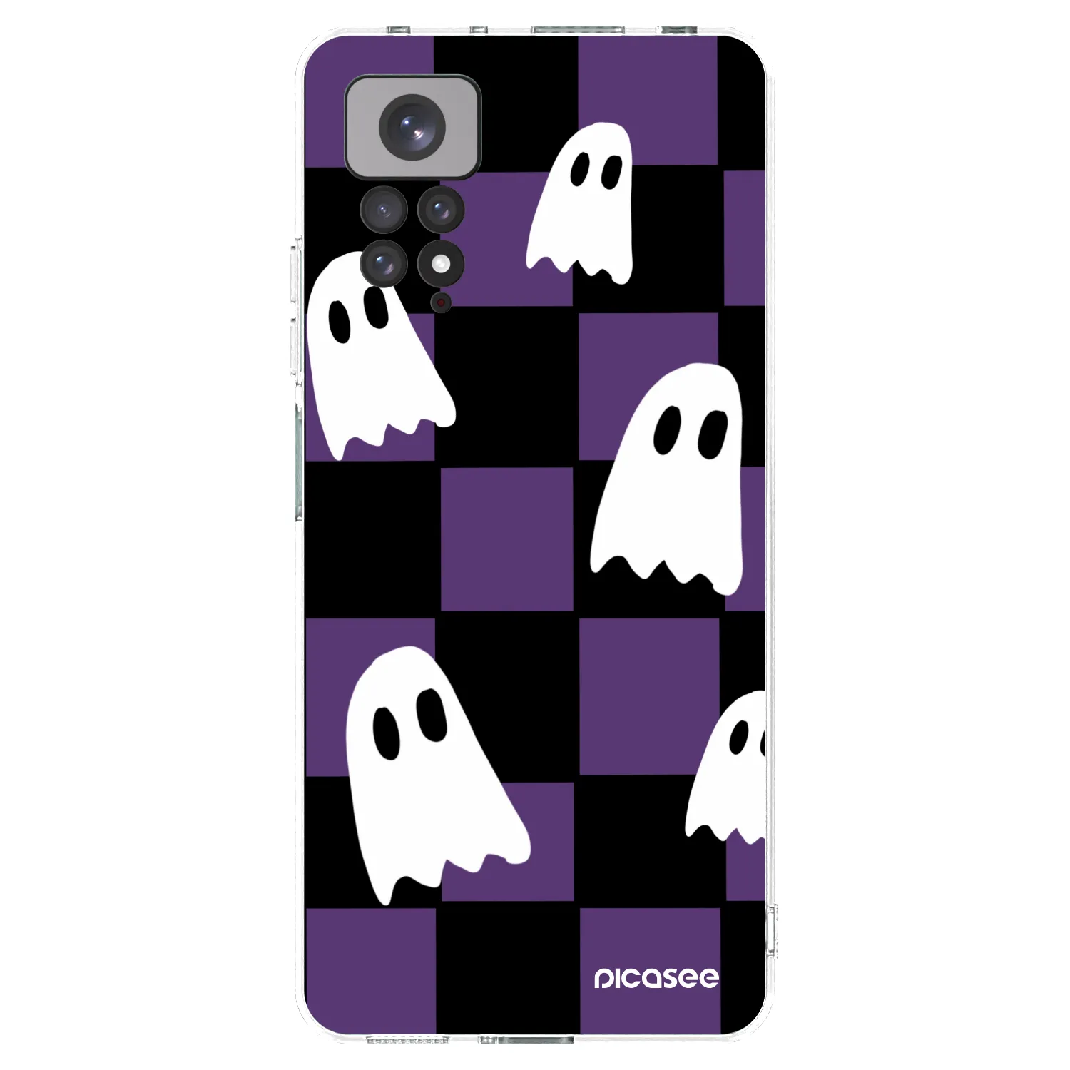 Picasee silikonový průhledný obal pro Xiaomi Redmi Note 11S 4G - Ghosts