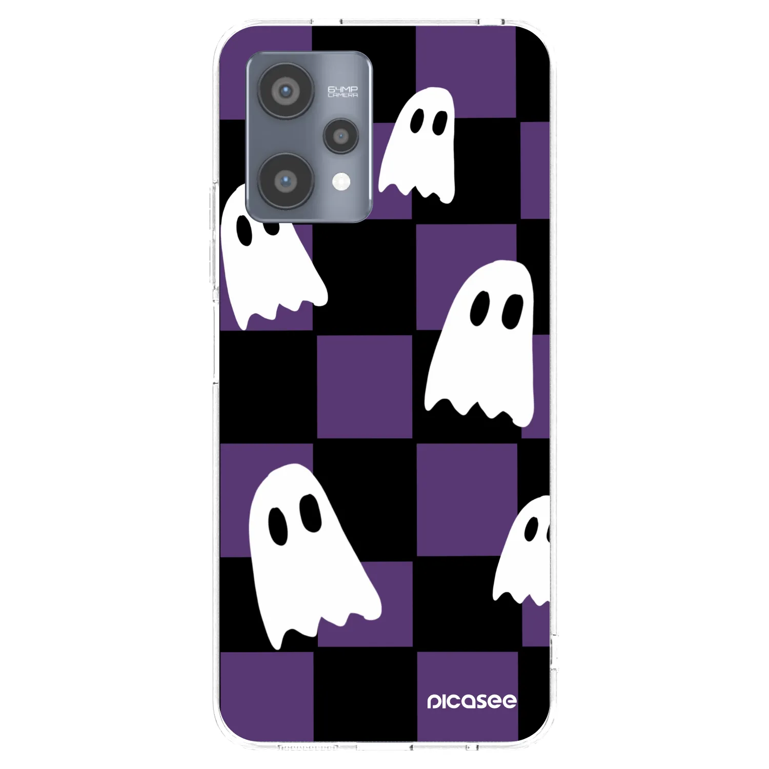 Picasee silikonový průhledný obal pro Realme 9 Pro 5G - Ghosts