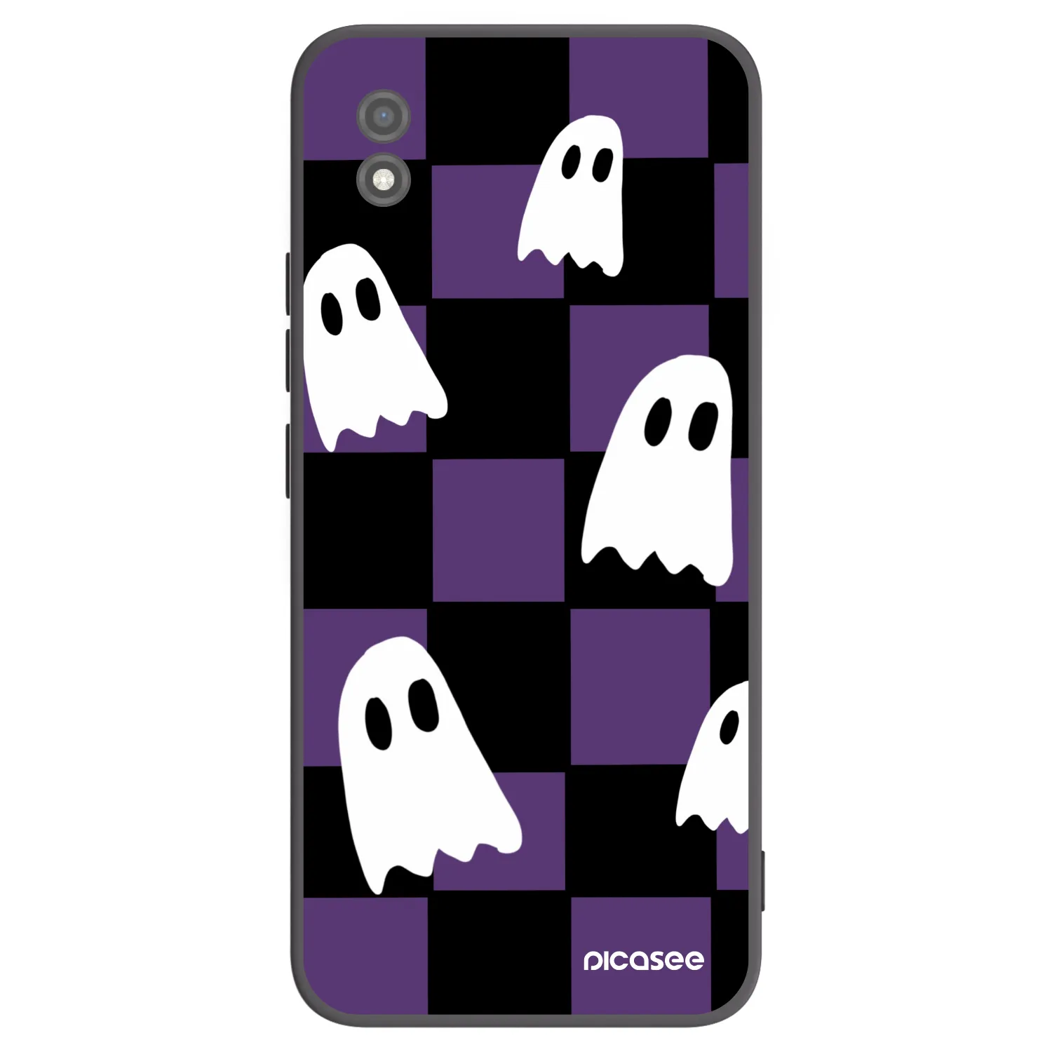Picasee silikonový černý obal pro Realme C11 (2021) - Ghosts