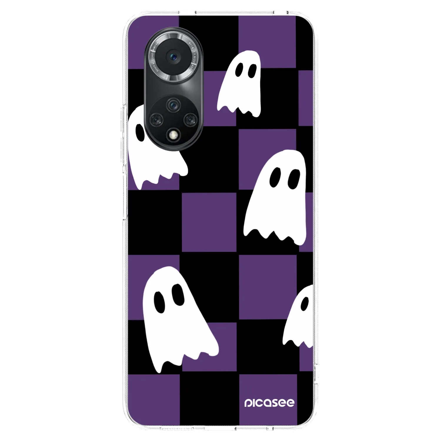 Picasee silikonový průhledný obal pro Huawei Nova 9 SE - Ghosts