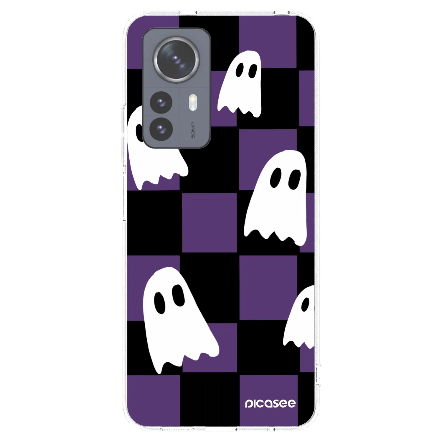 Picasee silikonový průhledný obal pro Xiaomi 12 Pro - Ghosts