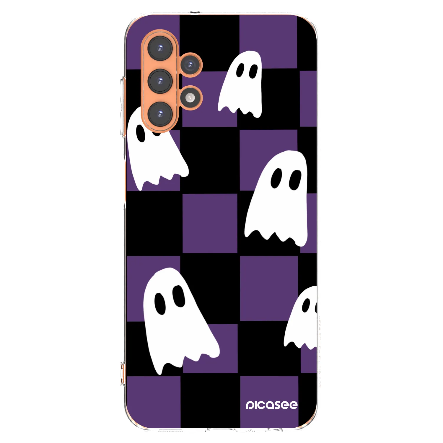 Picasee silikonový průhledný obal pro Samsung Galaxy A13 4G A135 - Ghosts
