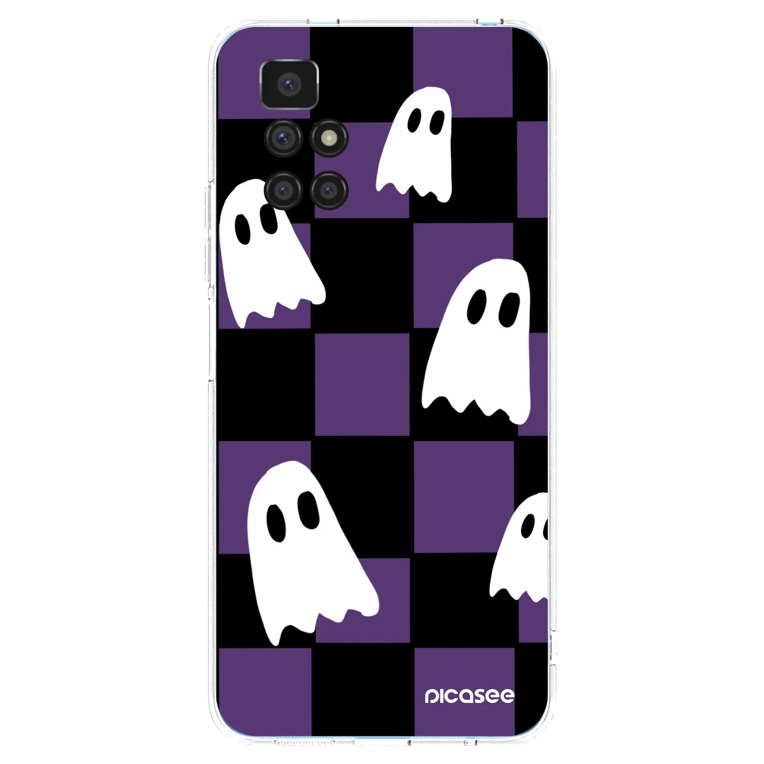 Picasee silikonový průhledný obal pro Xiaomi Redmi 10 (2022) - Ghosts