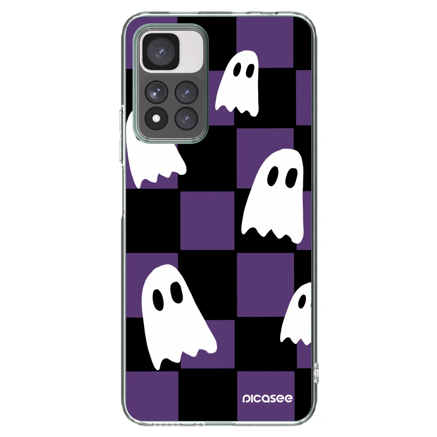 Picasee silikonový průhledný obal pro Xiaomi Redmi Note 11 Pro+ 5G - Ghosts