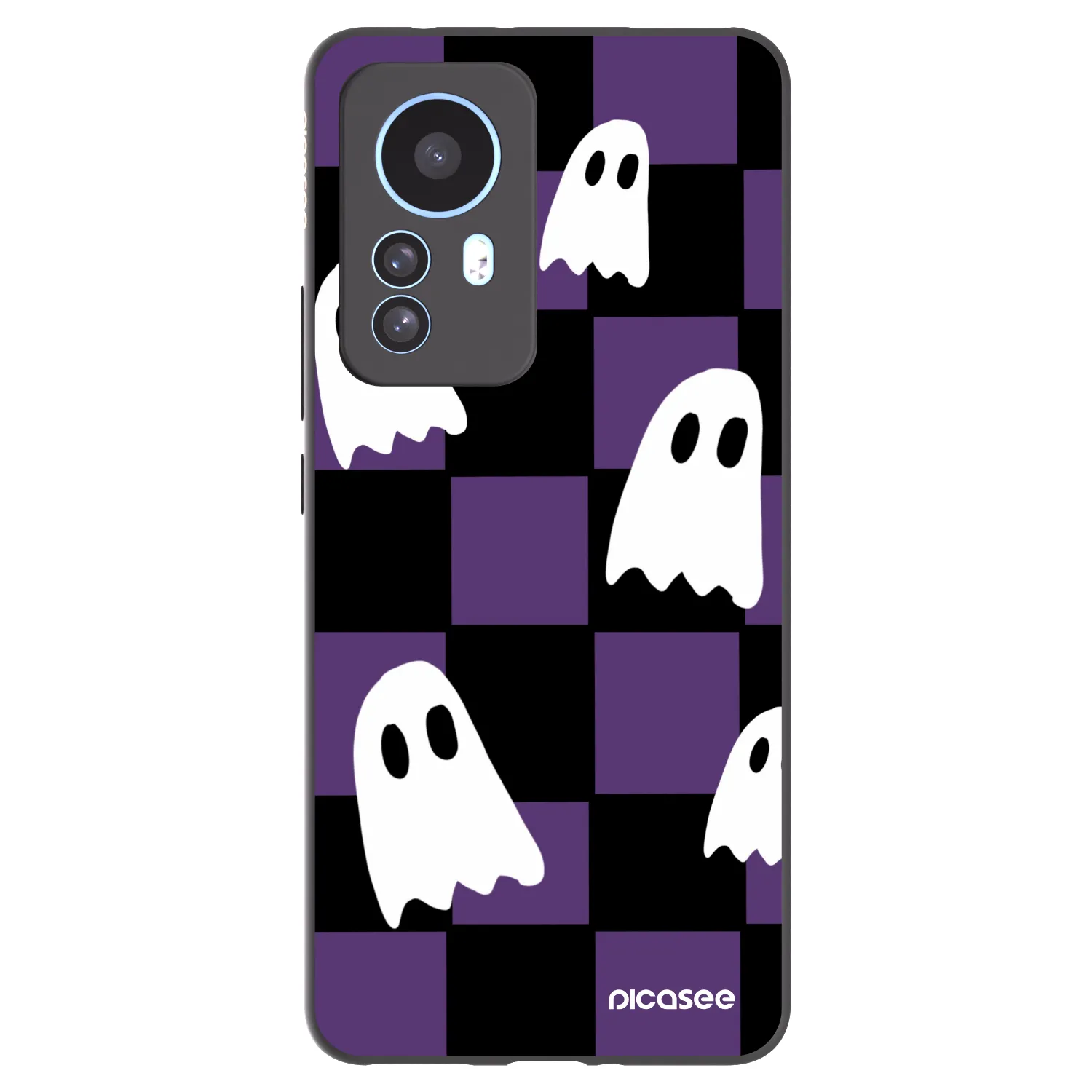 Picasee silikonový černý obal pro Xiaomi 12T - Ghosts