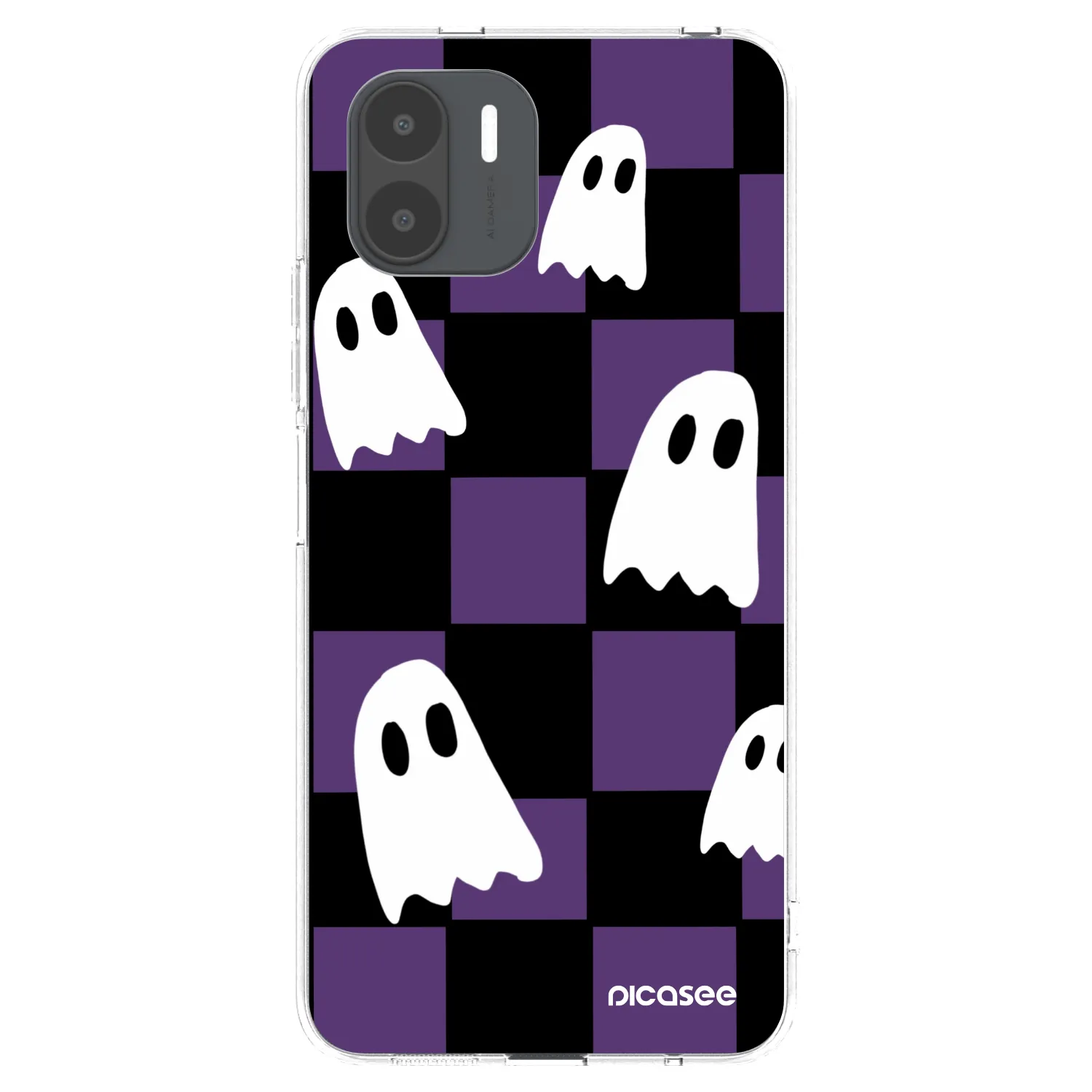 Picasee silikonový průhledný obal pro Xiaomi Redmi A1 - Ghosts
