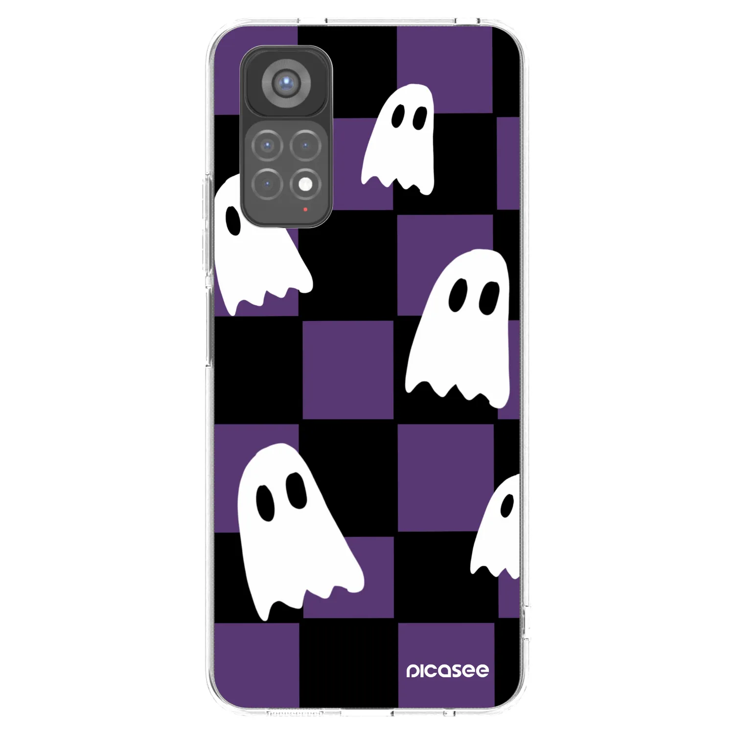 Picasee silikonový průhledný obal pro Xiaomi Redmi Note 11S 5G - Ghosts